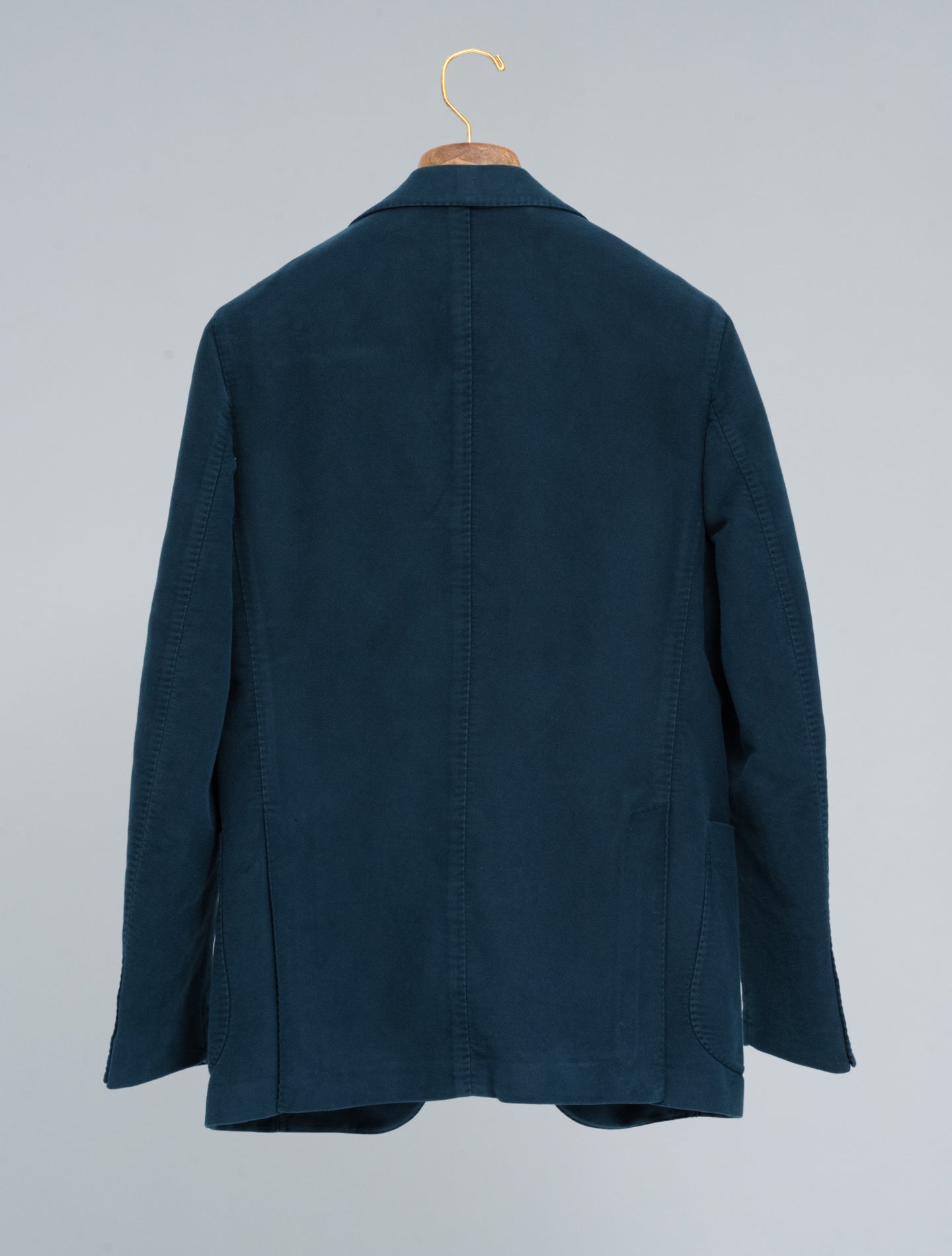 Art1 Single Breasted  Moleskin Jacket Navy