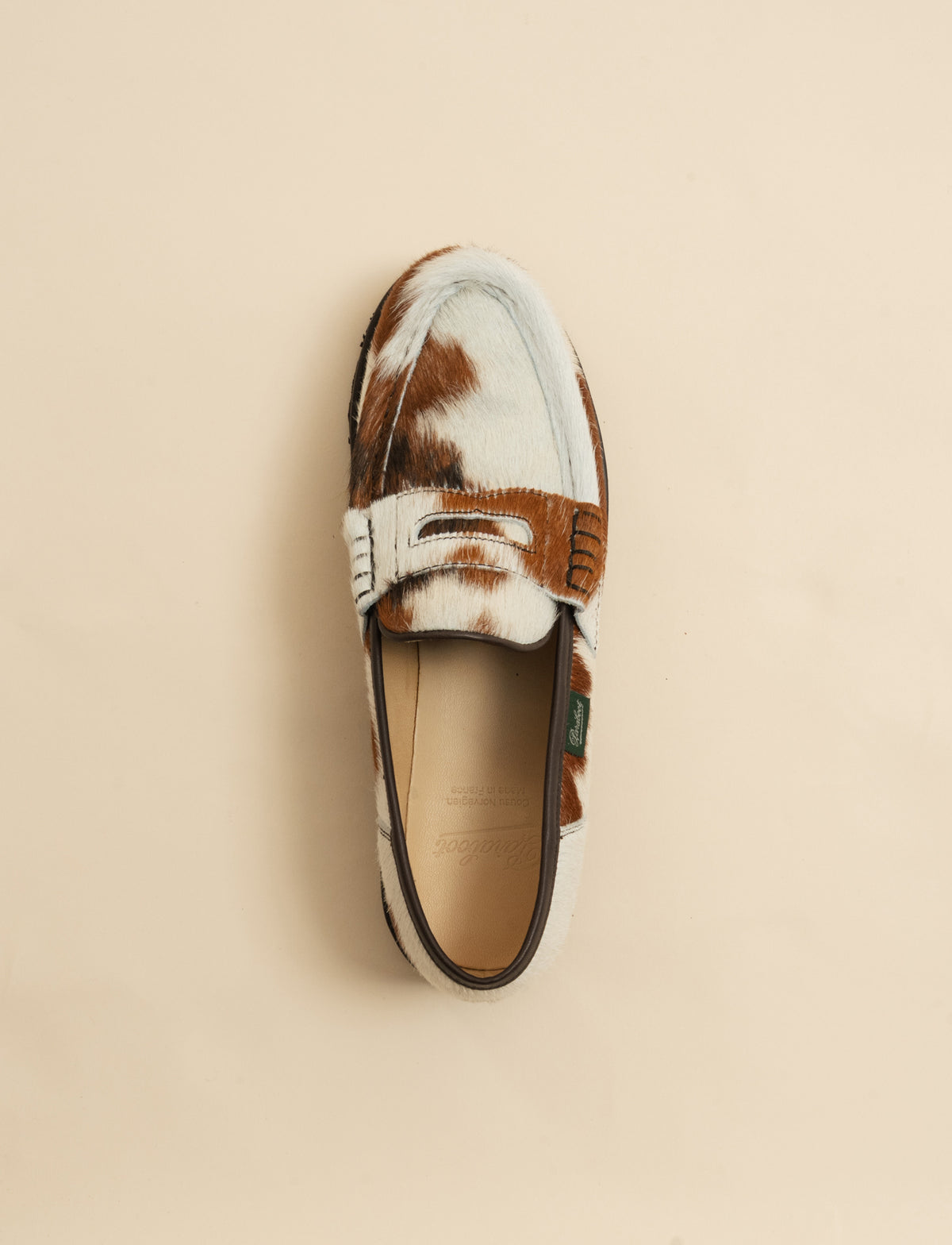 Orsay/Griff Loafer aus Rindsveloursleder in Braun