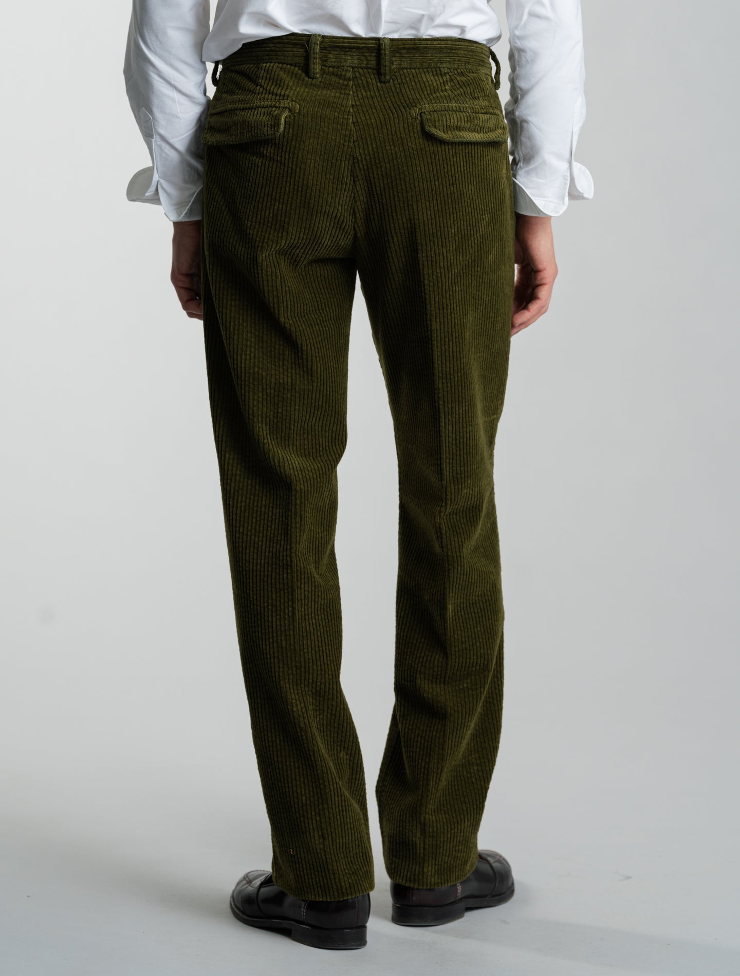 Ionio2 Corduroy Trousers Military