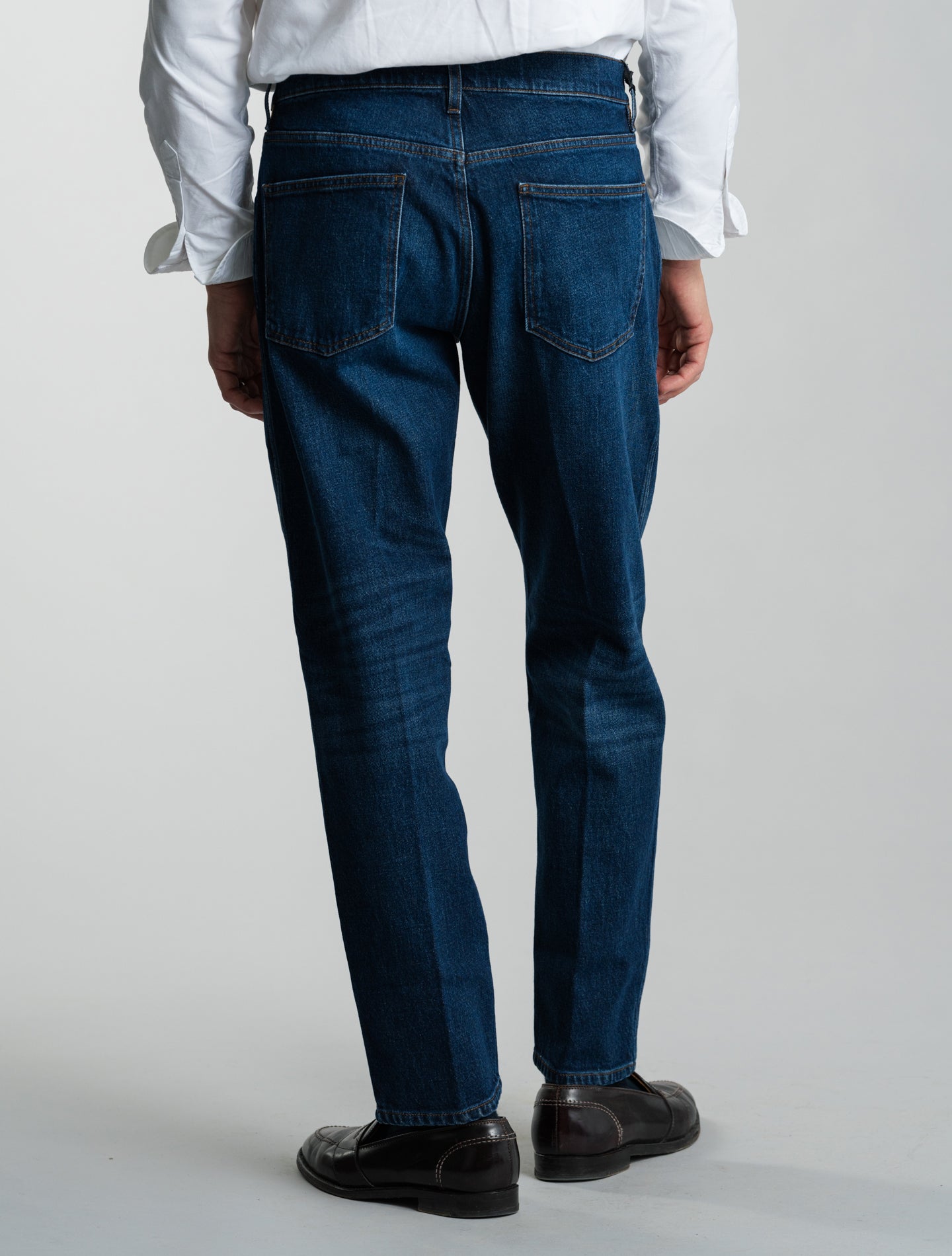 Taperd 5-pocket Jeans Washed