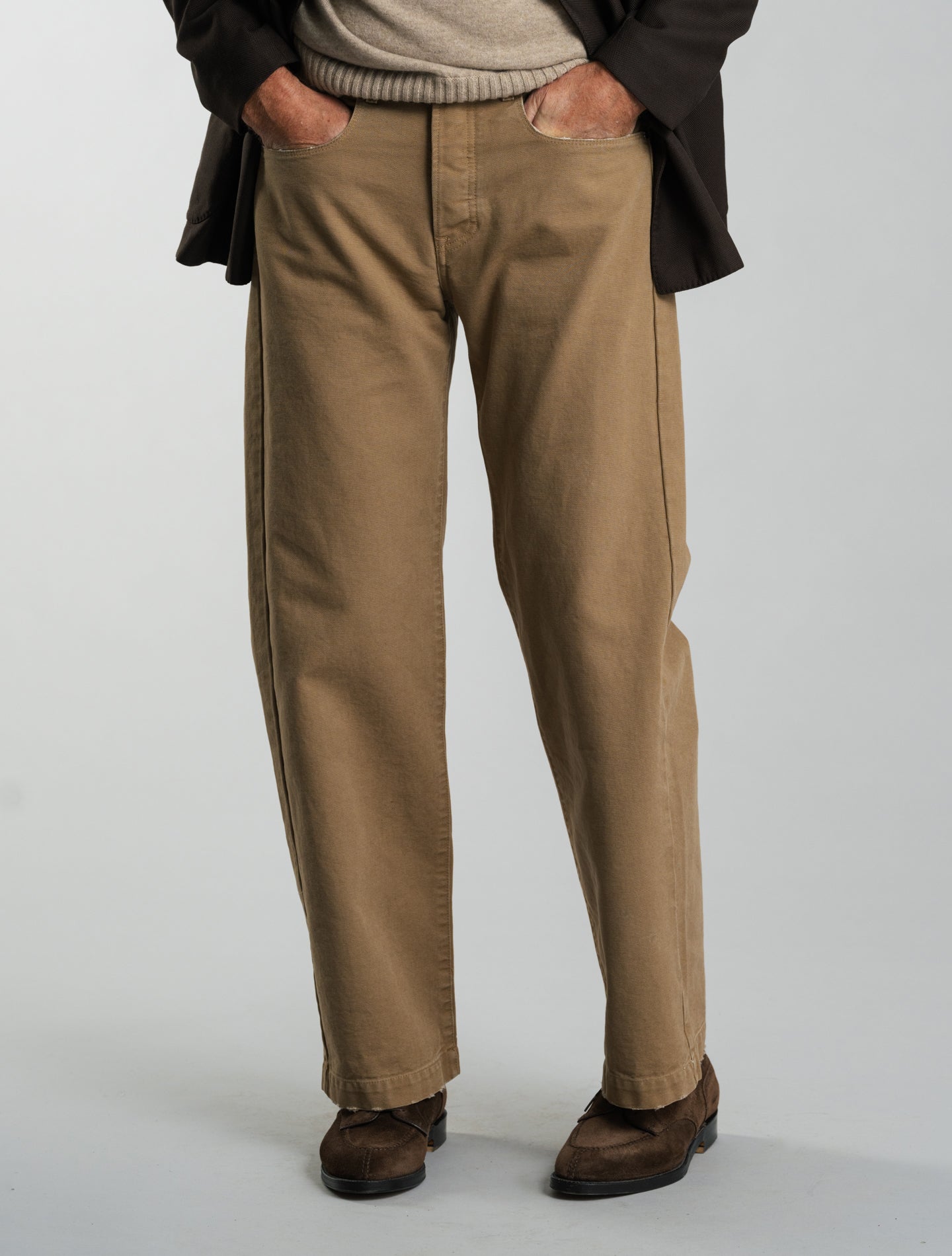 Oceano Cotton Trousers Rusk
