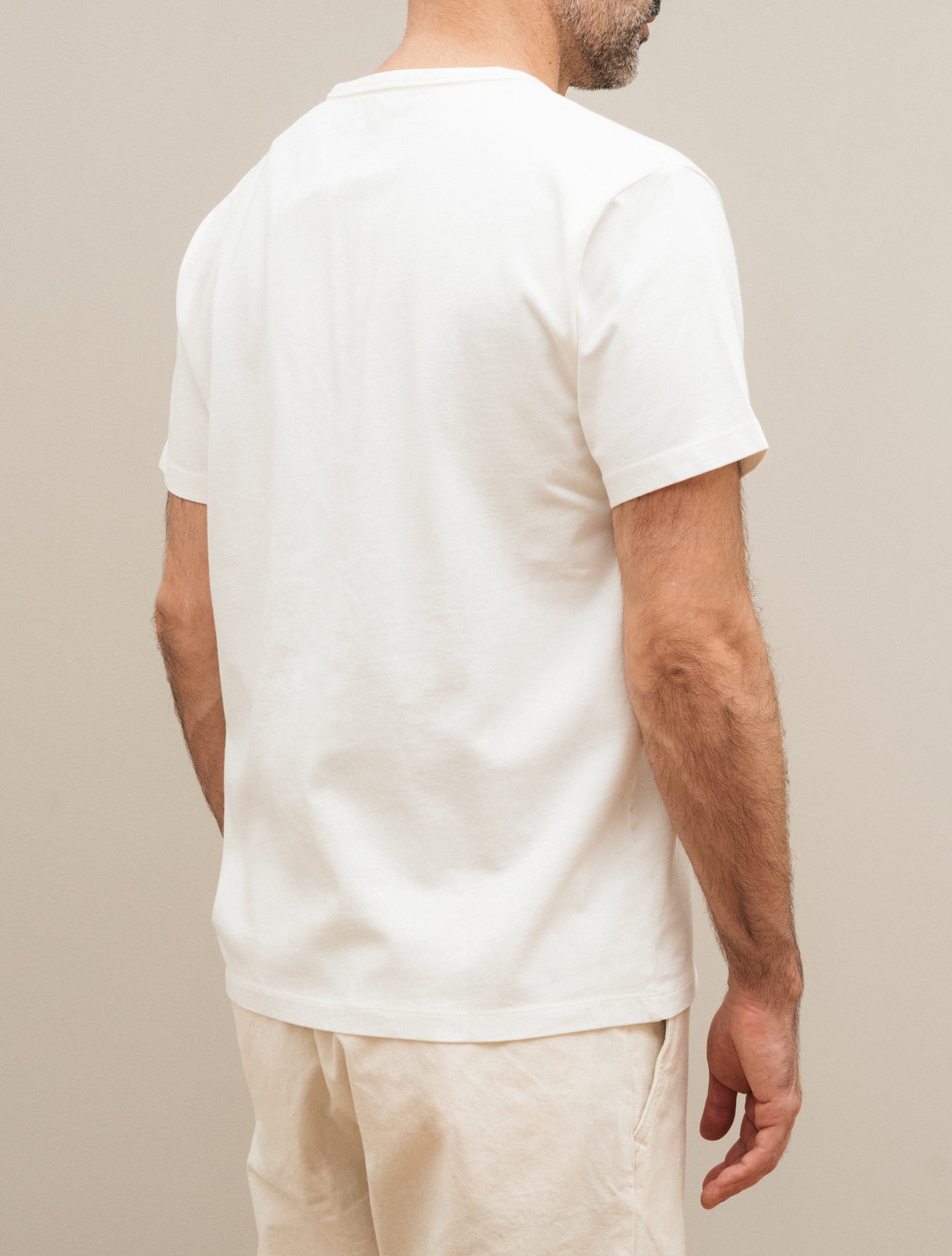 Heavy Weight Tee Warm White