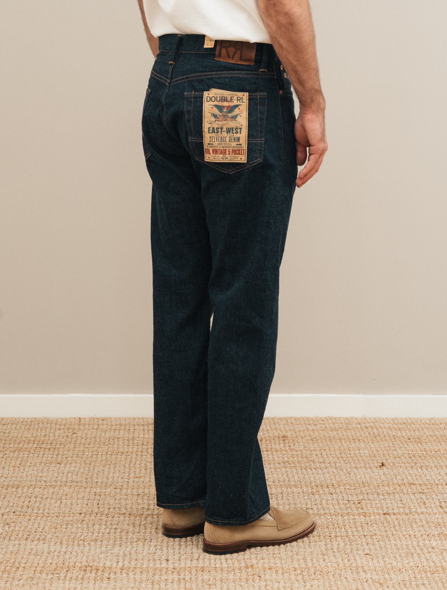 Vintage 5-Pocket Selvedge Jean East-West Rinse