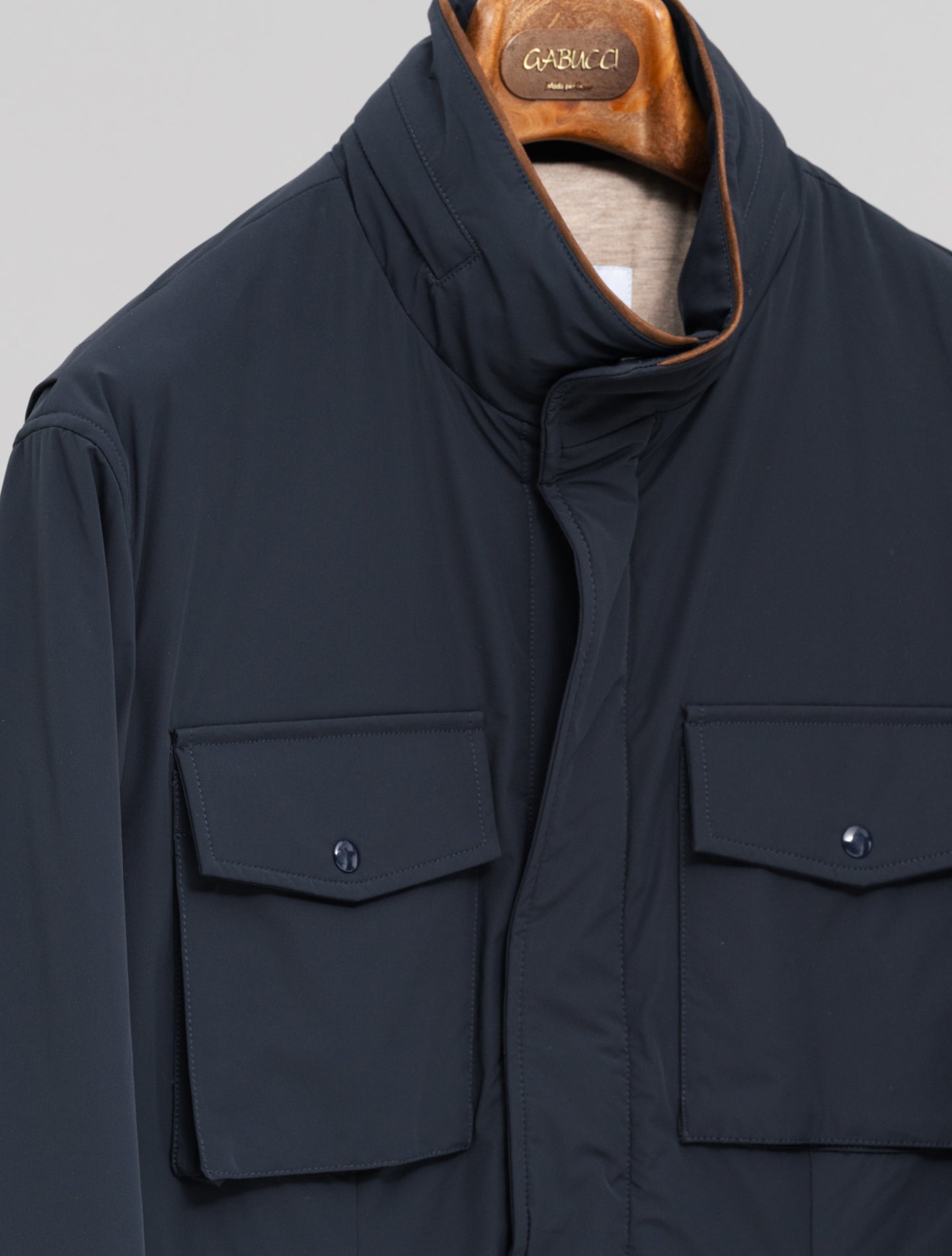 Quattro Field Padded Jacket Navy