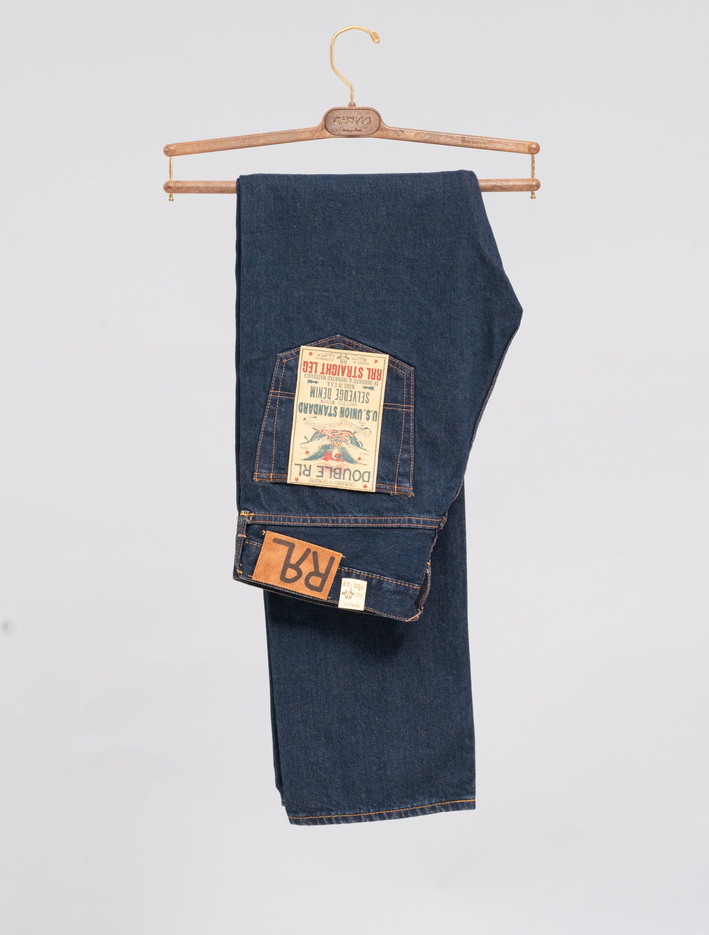 Straight Fit Selvedge Jean Once washed