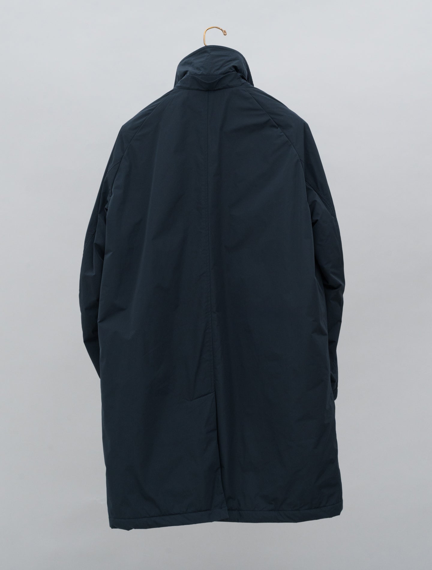 Edwin Padded Nylon Coat Navy