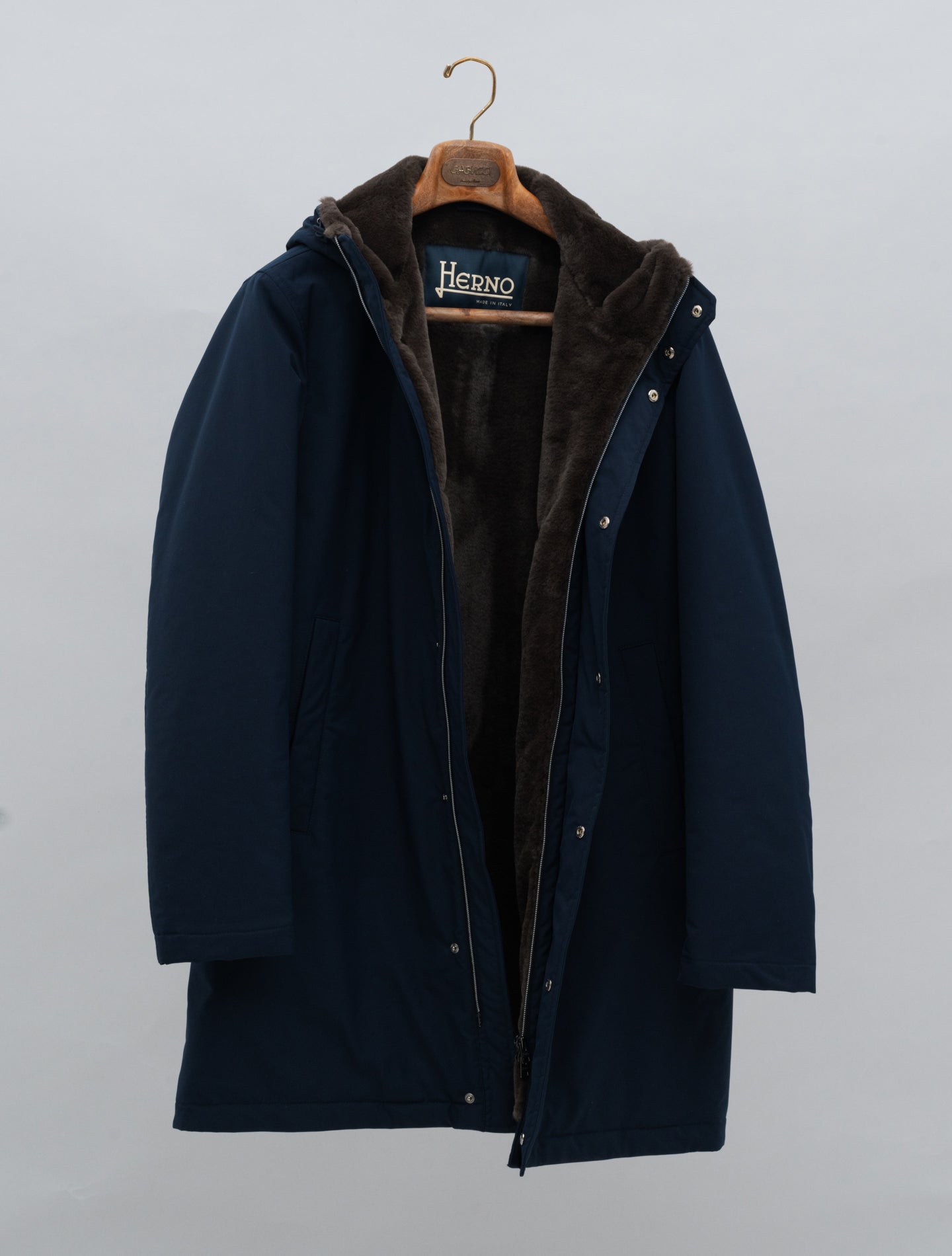 Keystone Parka w. Eco Fur Lining Navy