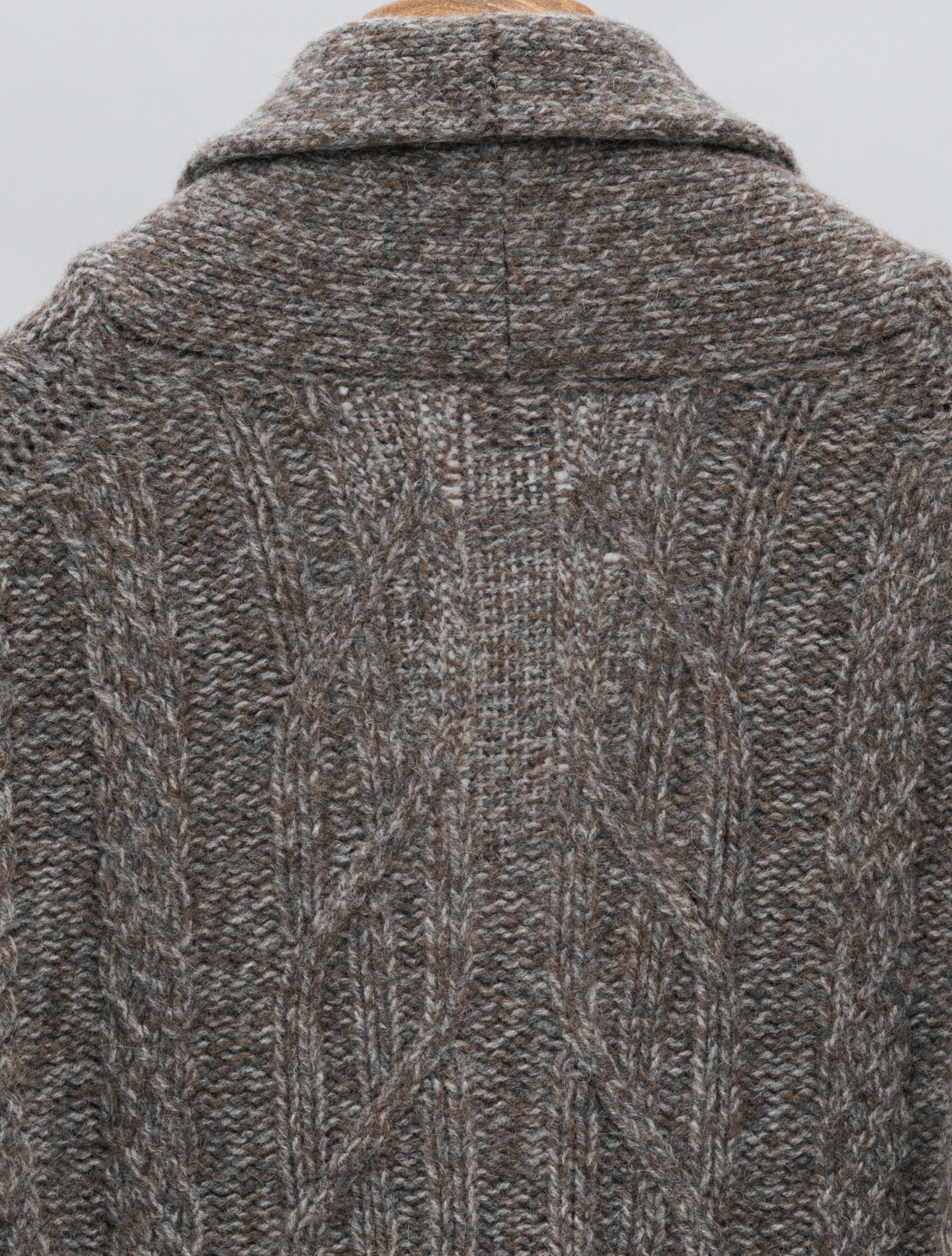 Cusco Baby Alpaca Cardigan Stone