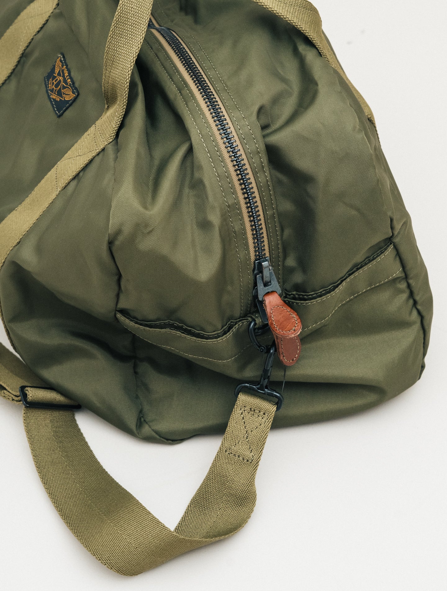 Nylon Utility Kit Duffle Small Dark Olive