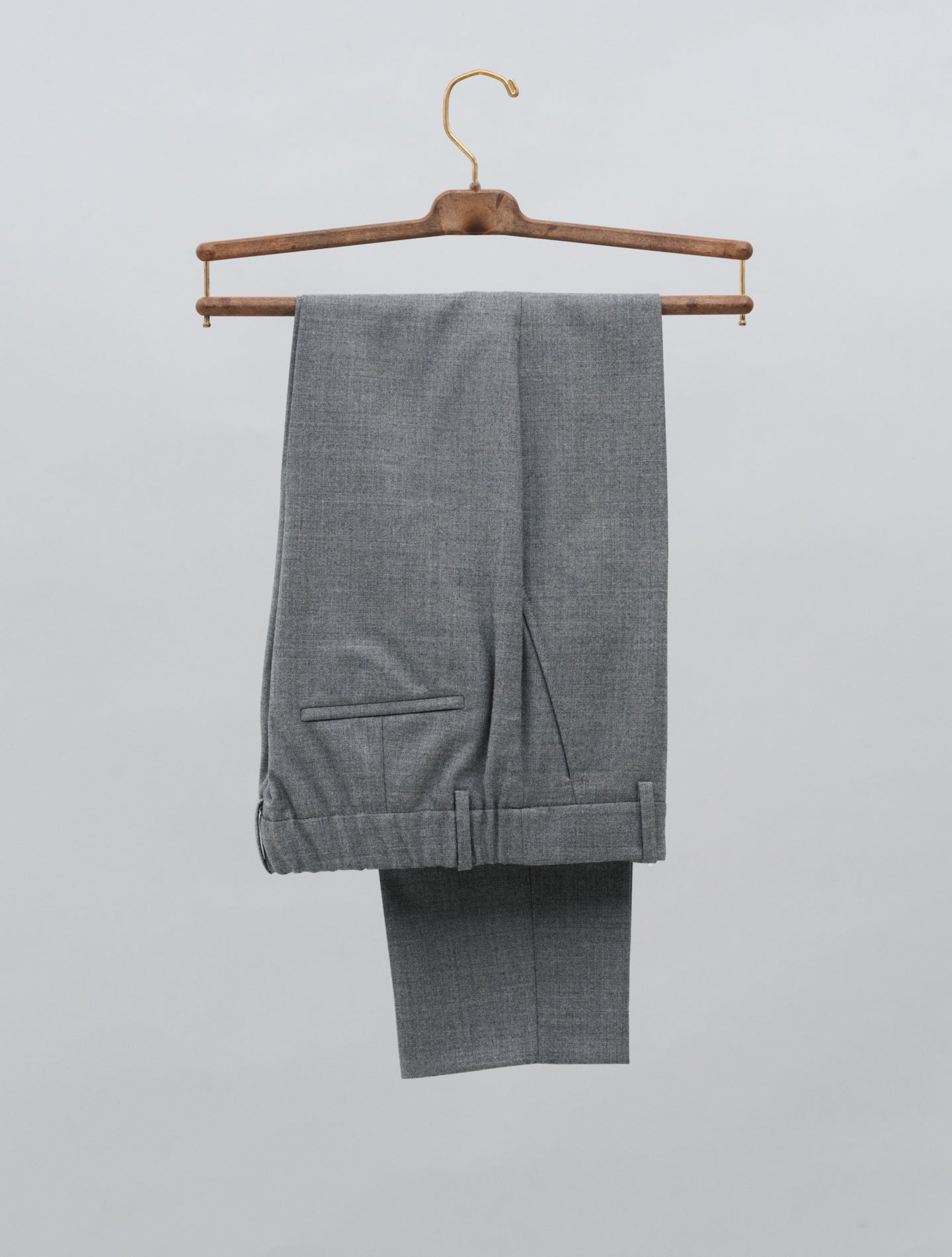 Galene s120 Wool Trousers Grey