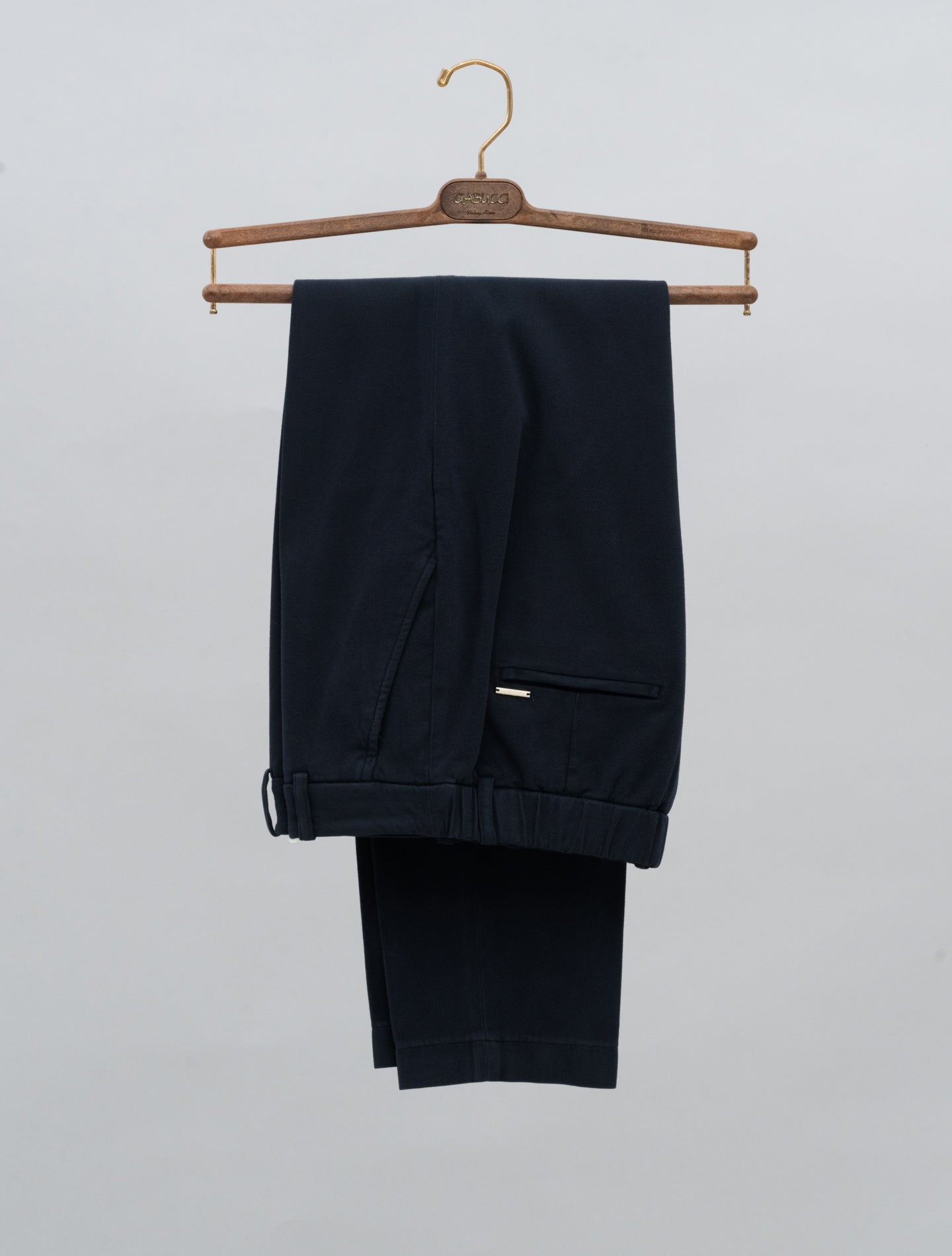 Galene Cotton Twill Trousers Navy