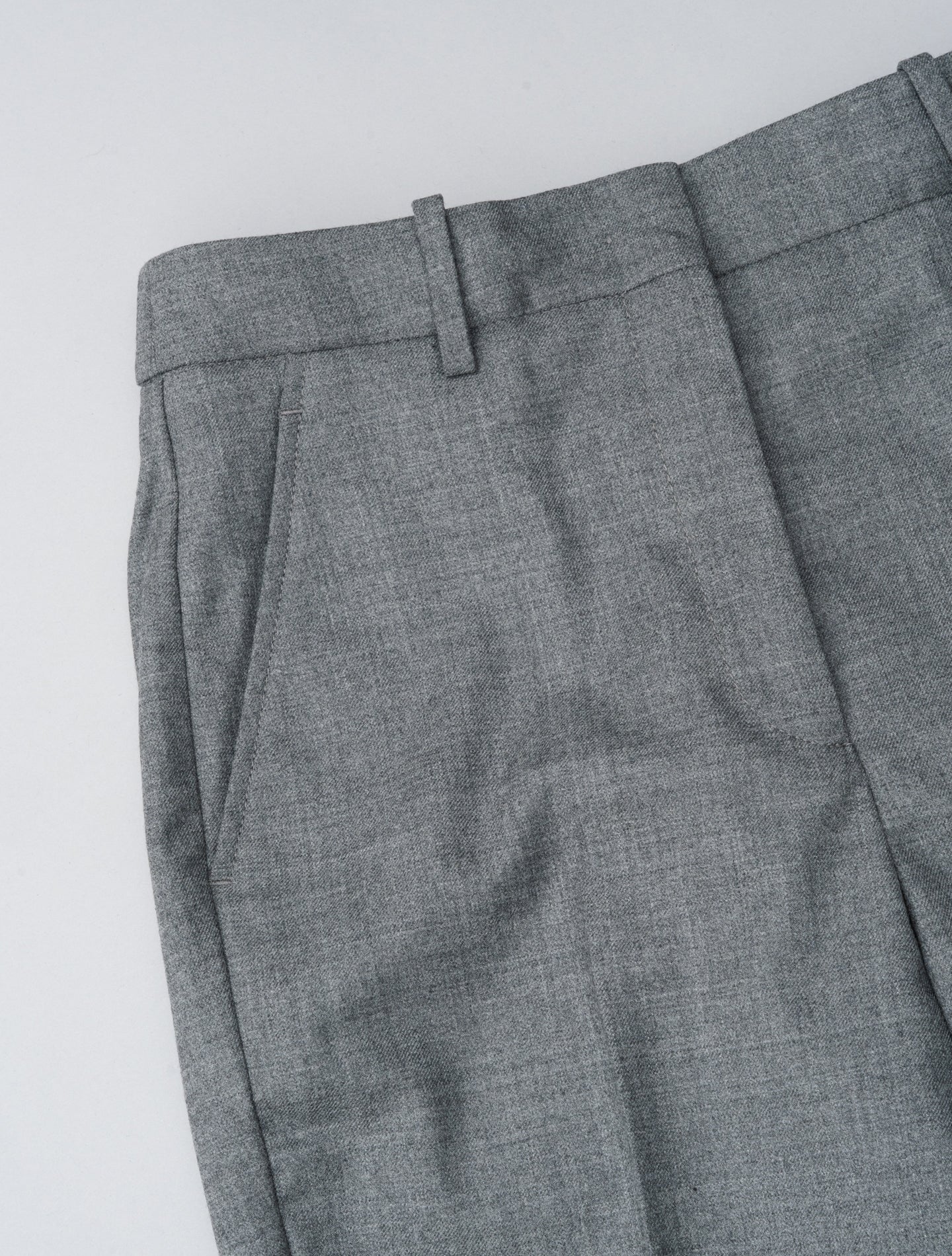 Galene s120 Wool Trousers Grey