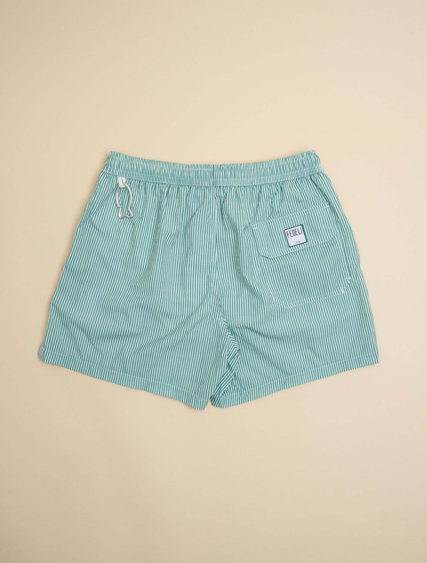 Swim Trunk Madeira Sakar Stripe Swimtrunks Green