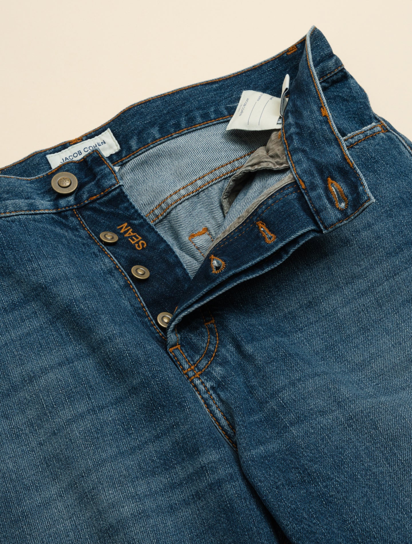 Sean Relexed Straight Fit Jeans Denim