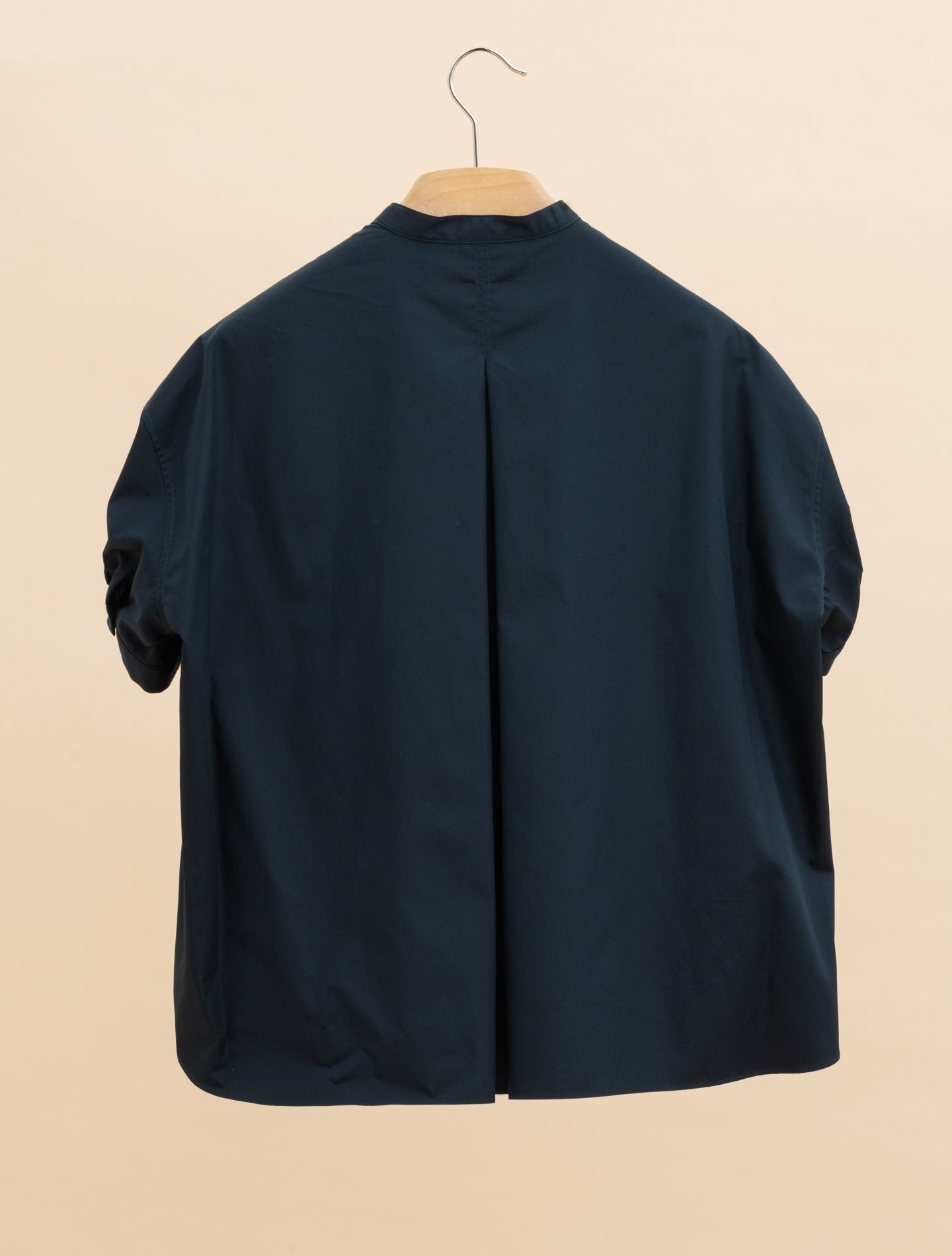A - lined Poplin Short Sleeve Shirt Navy Aspesi Shirts IT 38