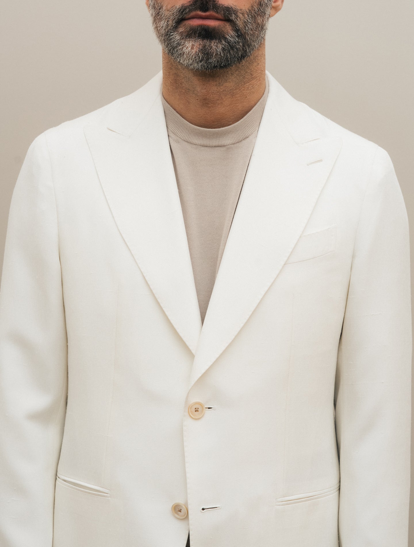 Aida Dinner Jacket Off White Caruso Jackets 50