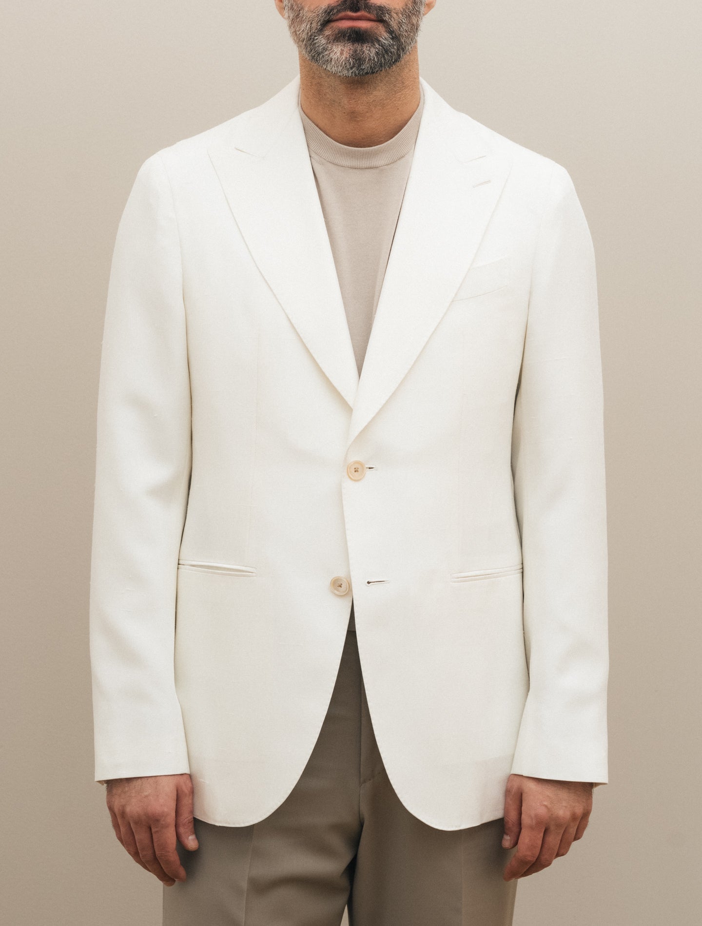 Aida Dinner Jacket Off White Caruso Jackets 50