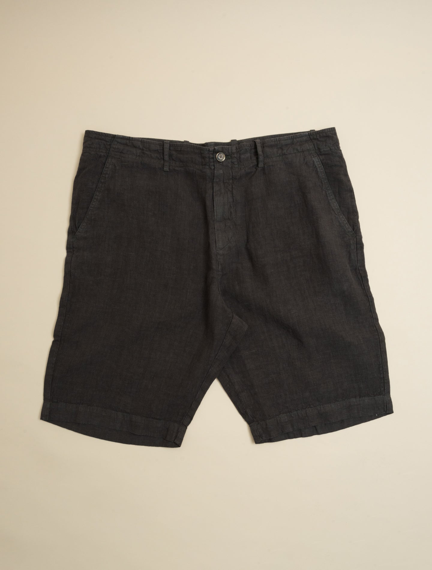 Ajaccio Linen Shorts Brown Fedeli Shorts S