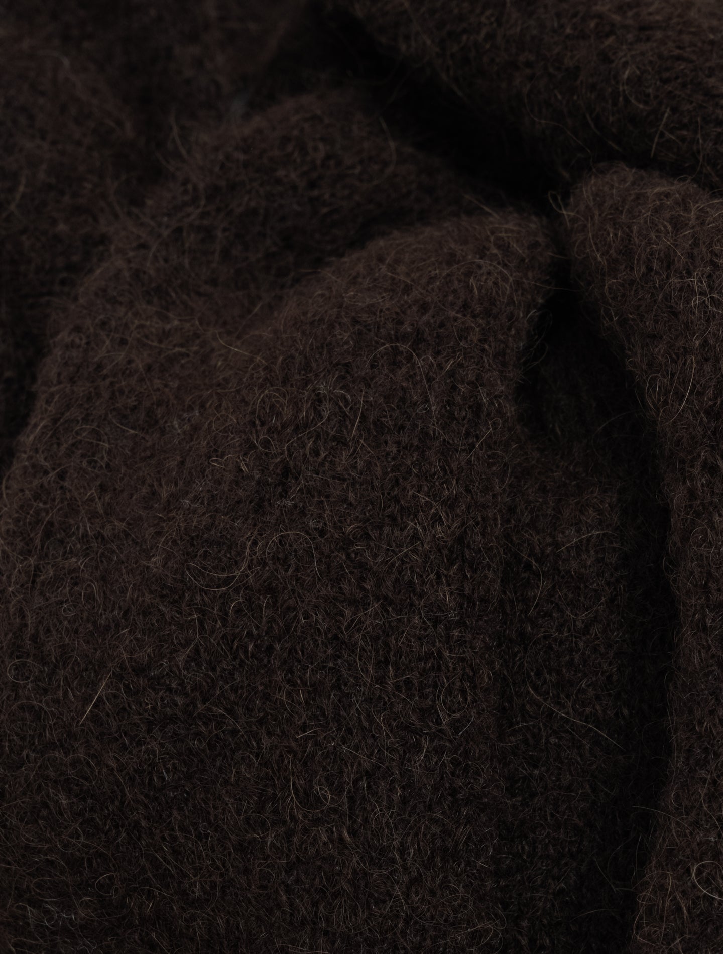 Alpaca Scarf Brown Morgano Scarves One Size