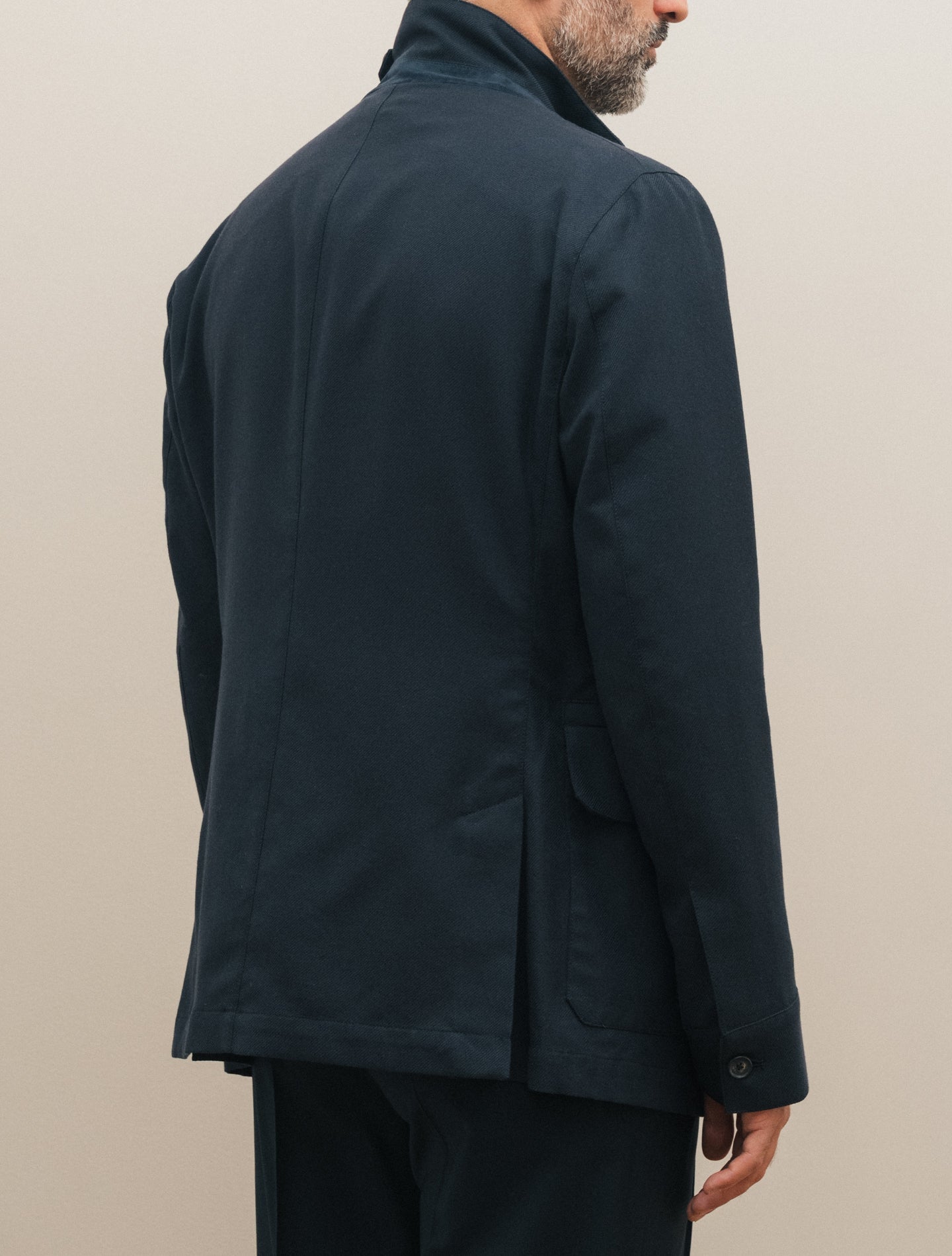 Amarone Loro piana Cashpima Jacket Navy Manto Outerwear 48