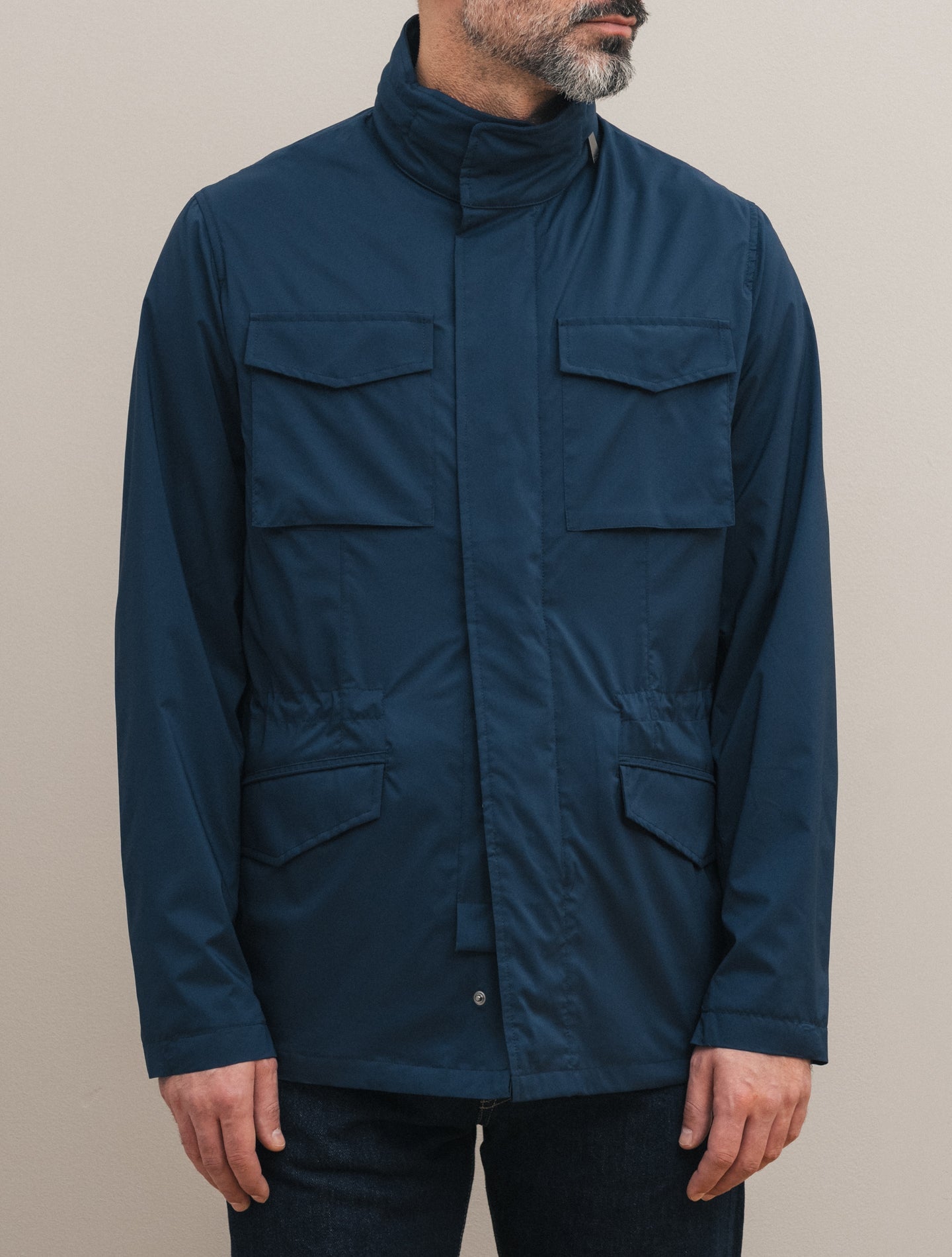 Andromeda Field Jacket Navy Manto Outerwear 48