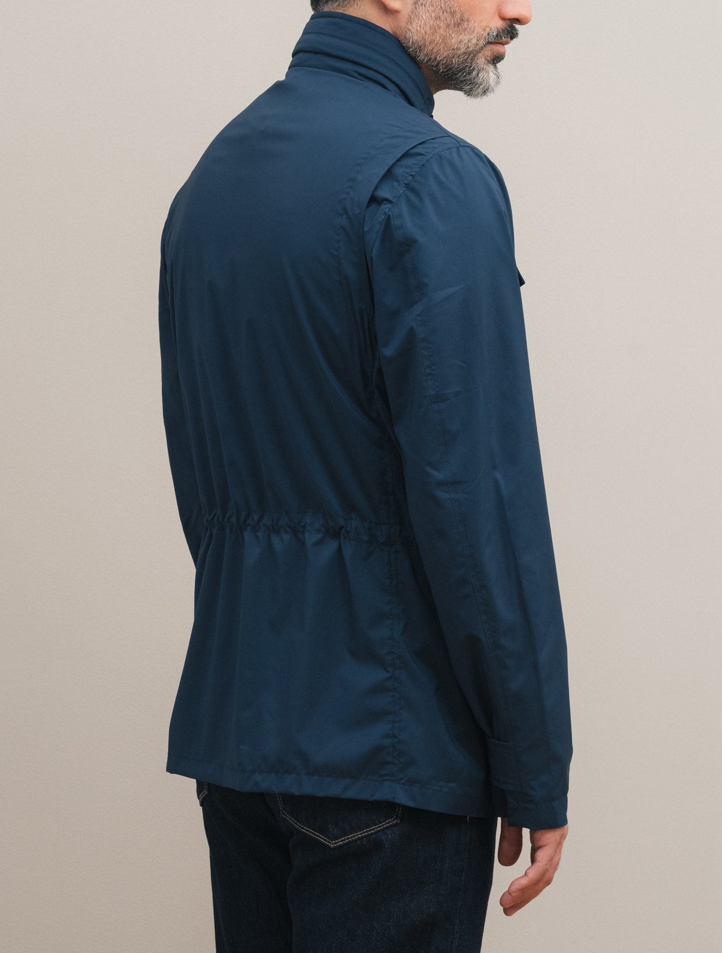 Andromeda Field Jacket Navy Manto Outerwear 48