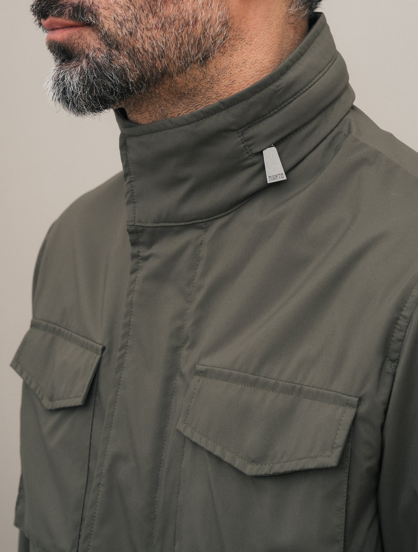 Andromeda Field Jacket Olive Manto Outerwear 48