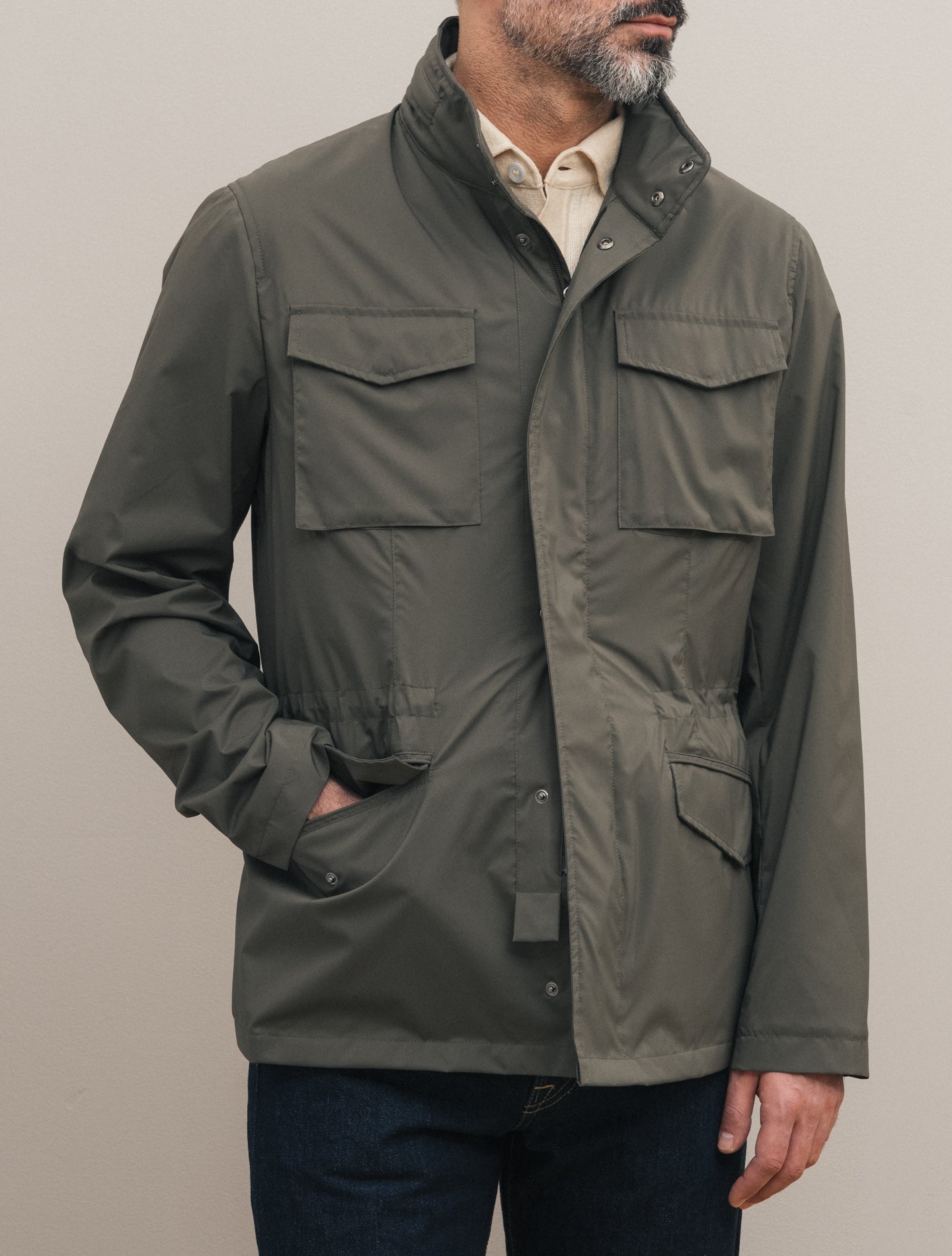 Andromeda Field Jacket Olive Manto Outerwear 48