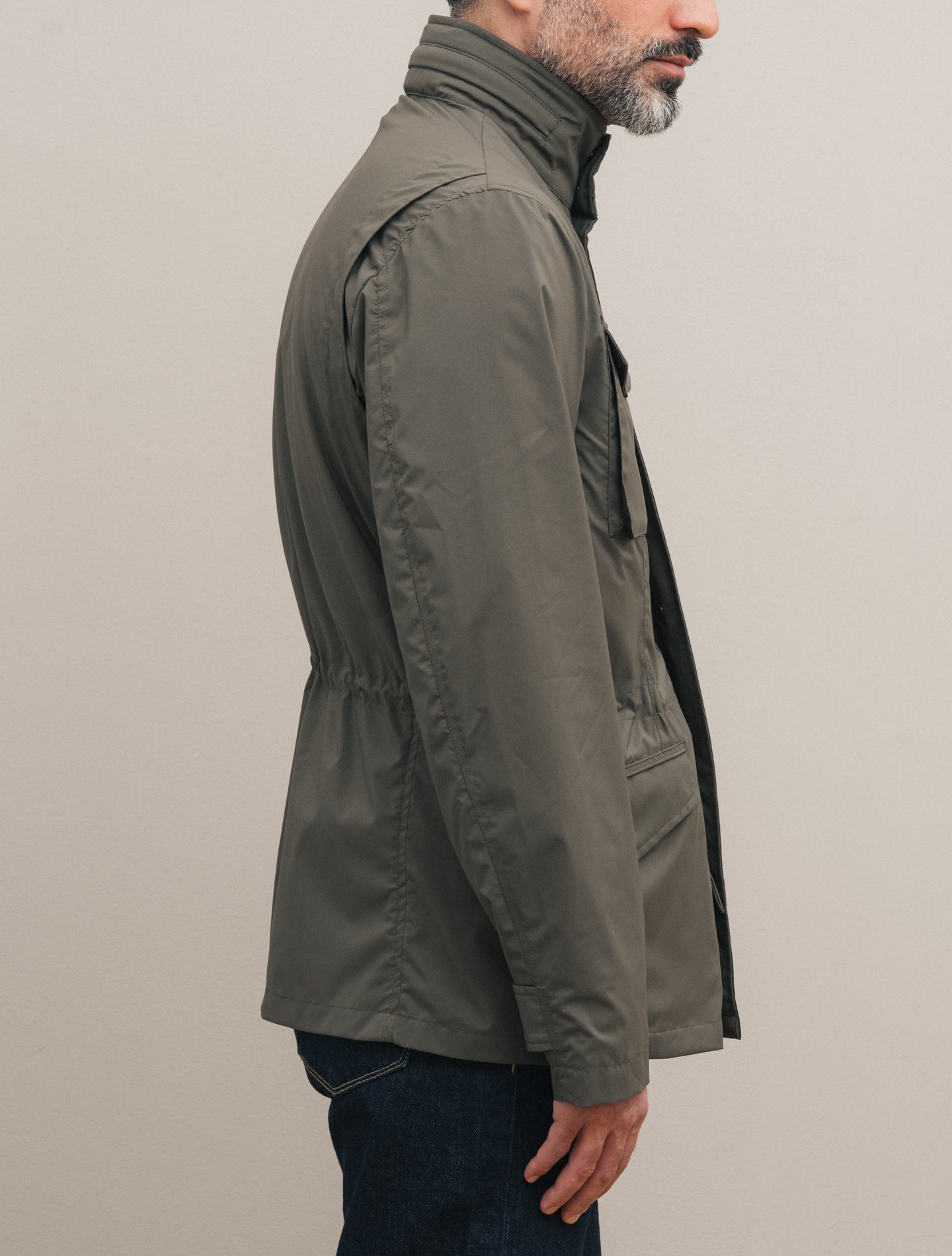 Andromeda Field Jacket Olive Manto Outerwear 48