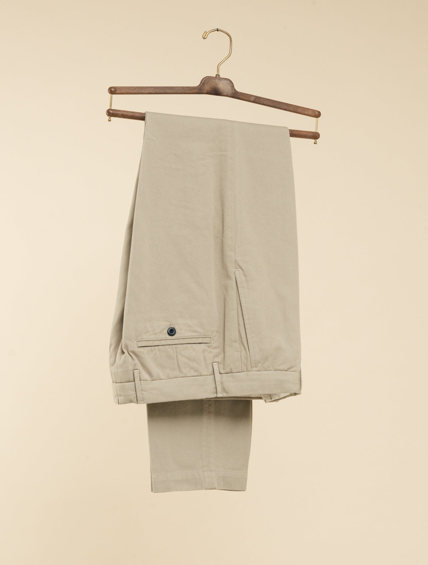 Antique Chinolino Regular Fit Trousers Beige Incotex Trousers 46