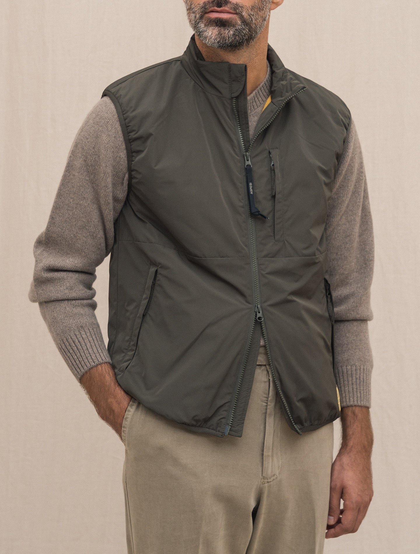 Archive Tafta Jil Gilet Military Aspesi Outerwear Gabucci