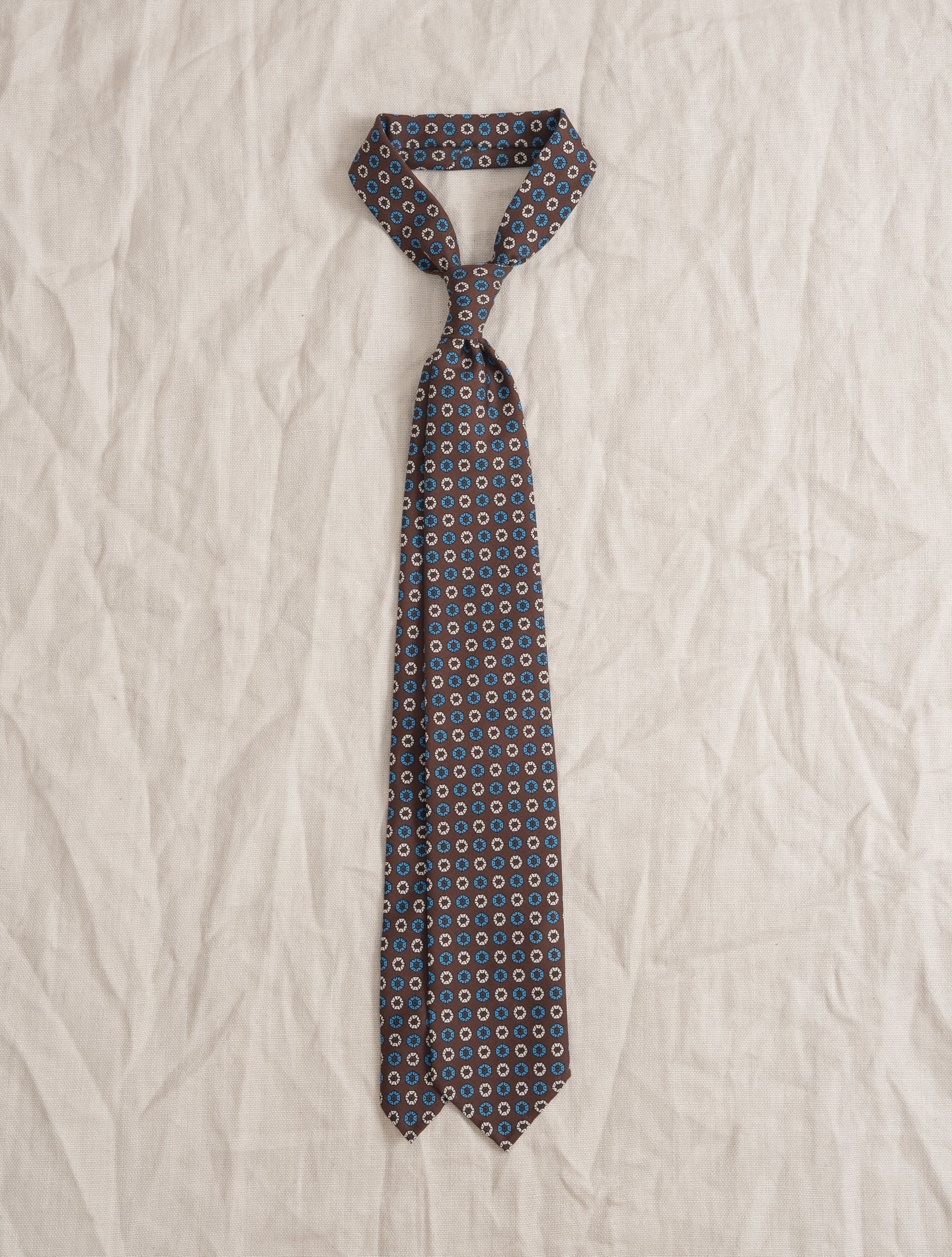 Archivio 1950 Tie Brown | Gabucci