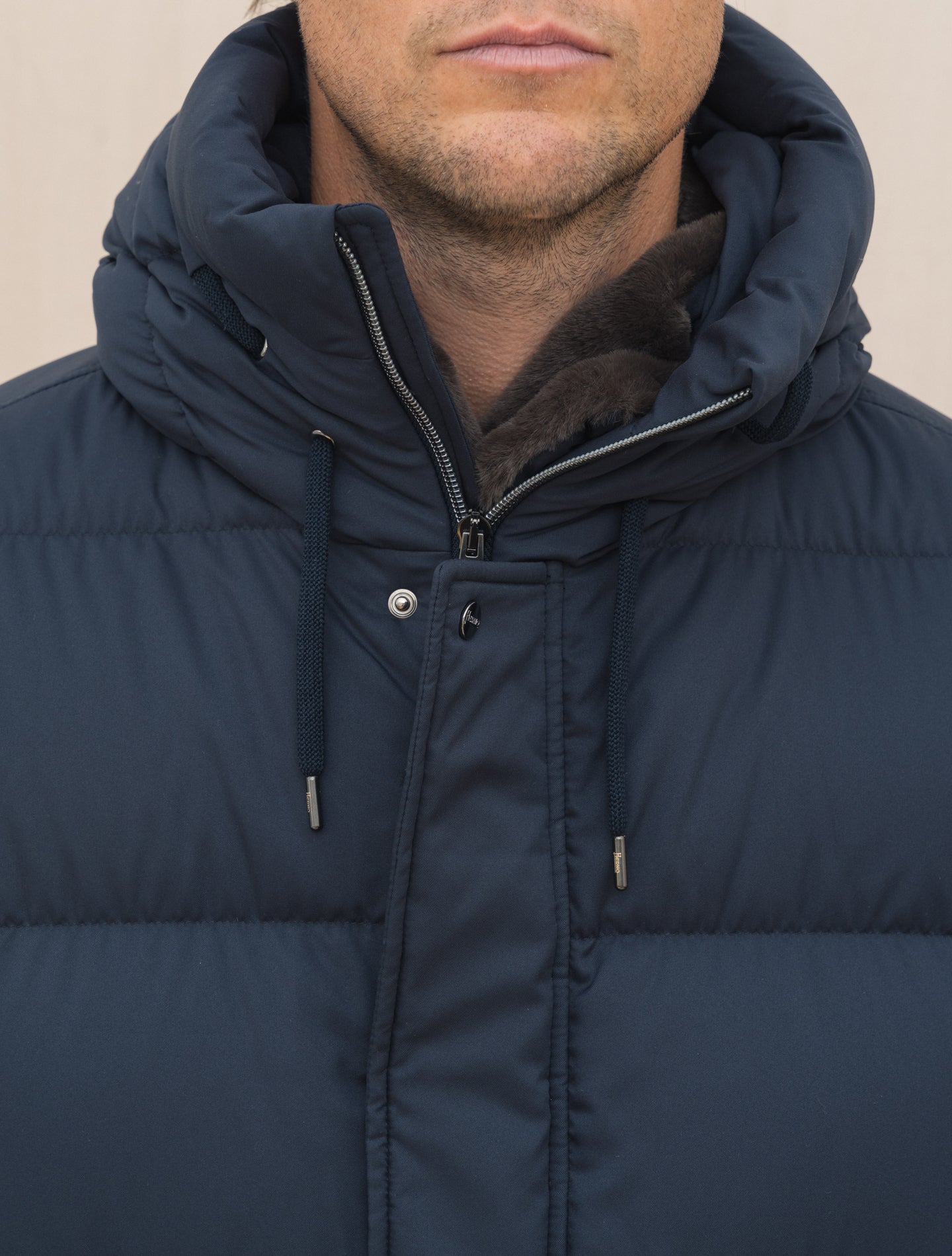 Arendalle Down Parka Navy Herno Outerwear Gabucci