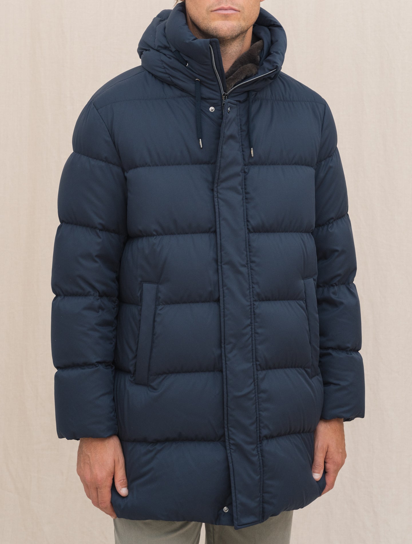 Arendalle Down Parka Navy Herno Outerwear Gabucci