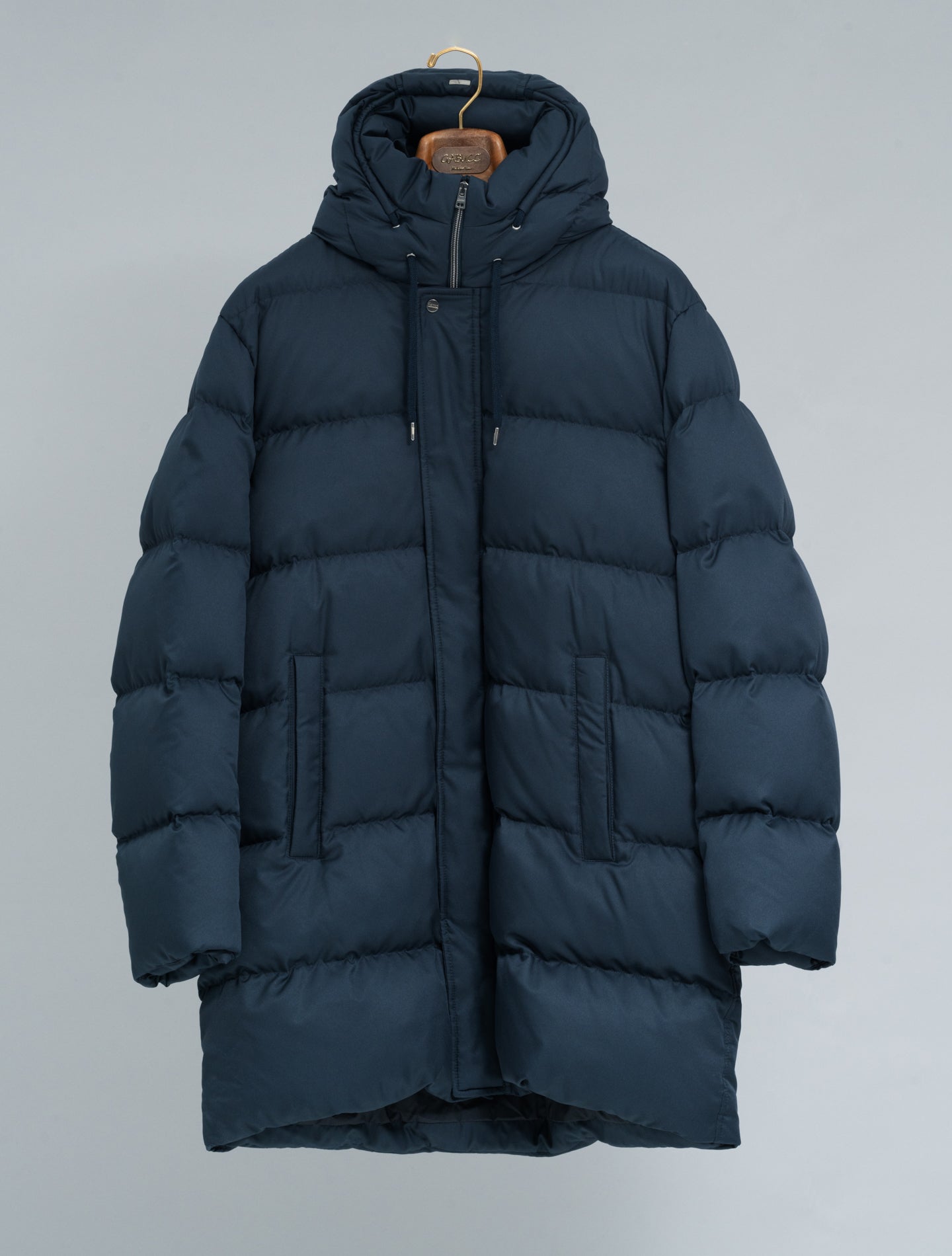Arendelle Down Parka Navy Herno Outerwear 48