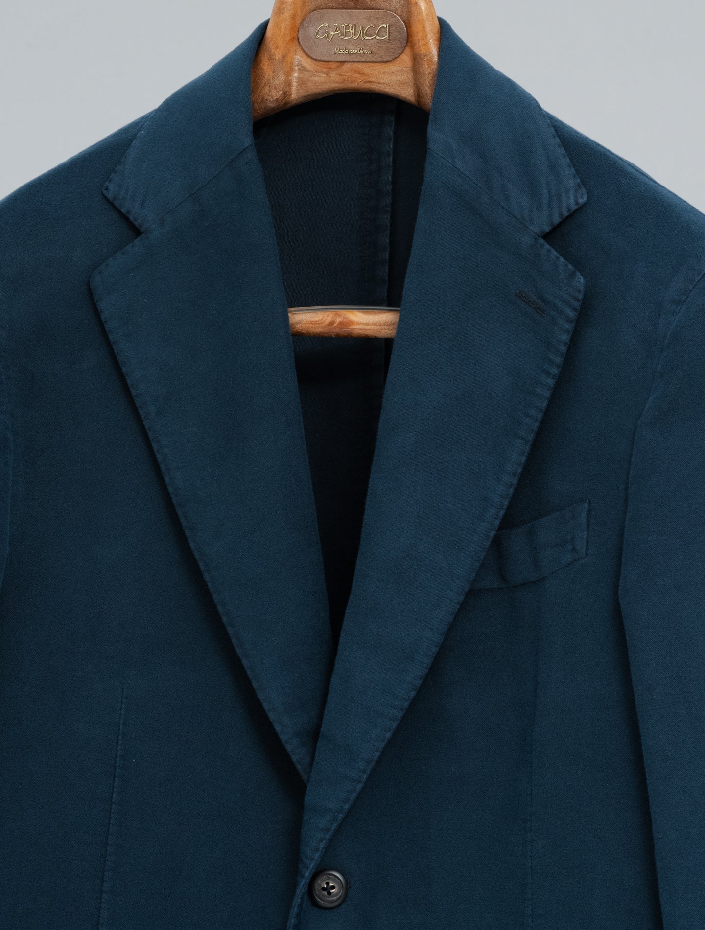 Art1 Single Breasted Moleskin Jacket Navy Gigi Jackets 48
