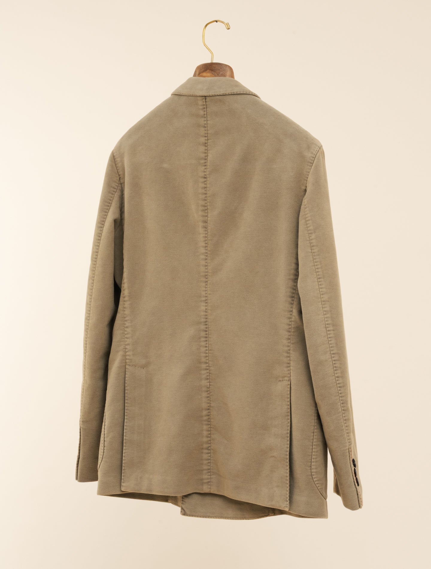 Art2 Double Breasted Moleskin Jacket Beige Gigi Jackets 48