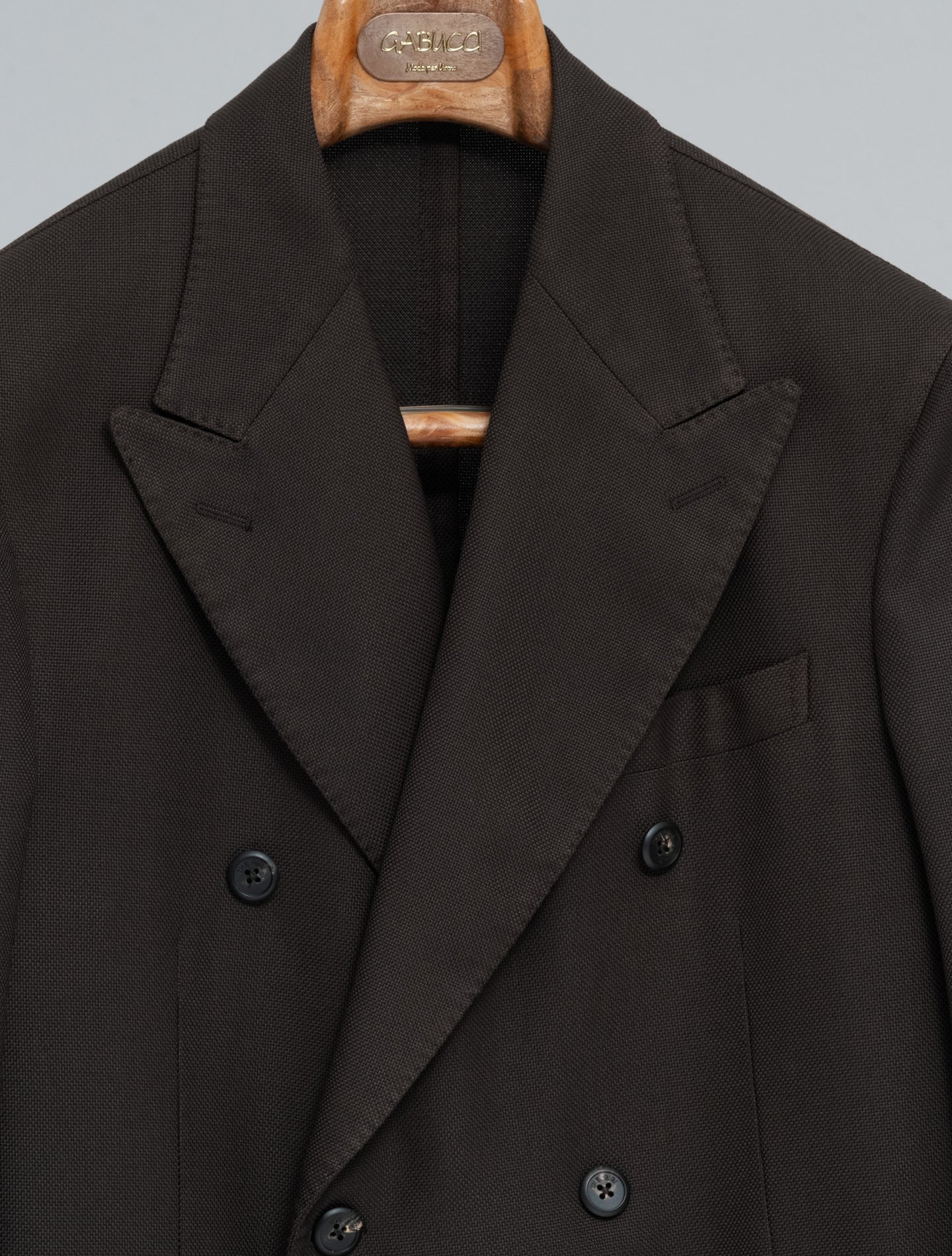 Art2 Double Breasted Washed Fresco Jacket Brown Gigi Jackets 48