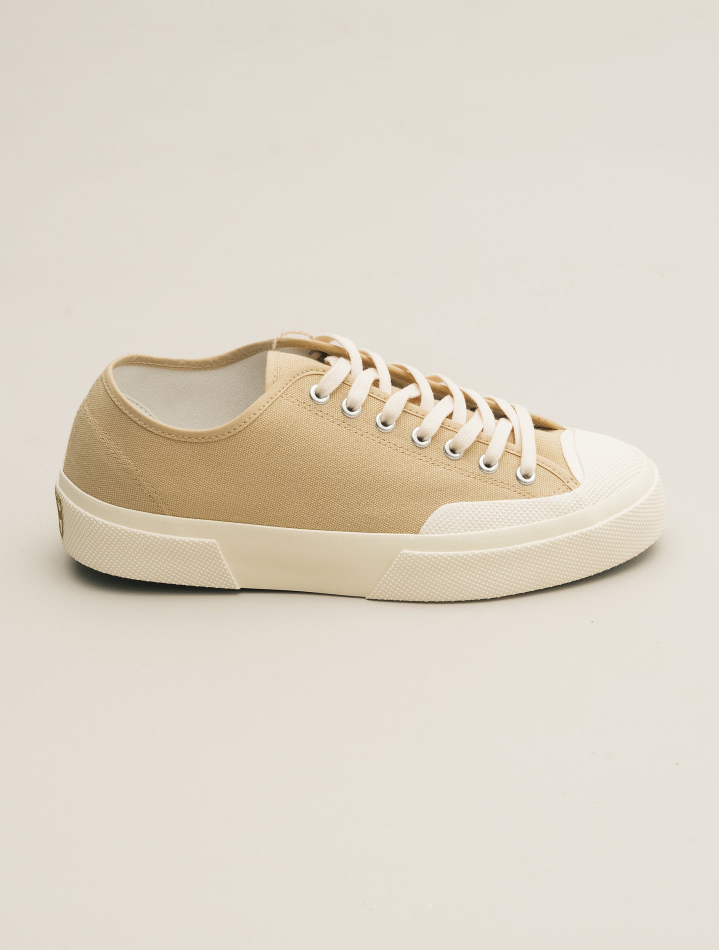 Artifact 2432 Works Low Cut Cotton Canvas Beige Superga Sneakers 40