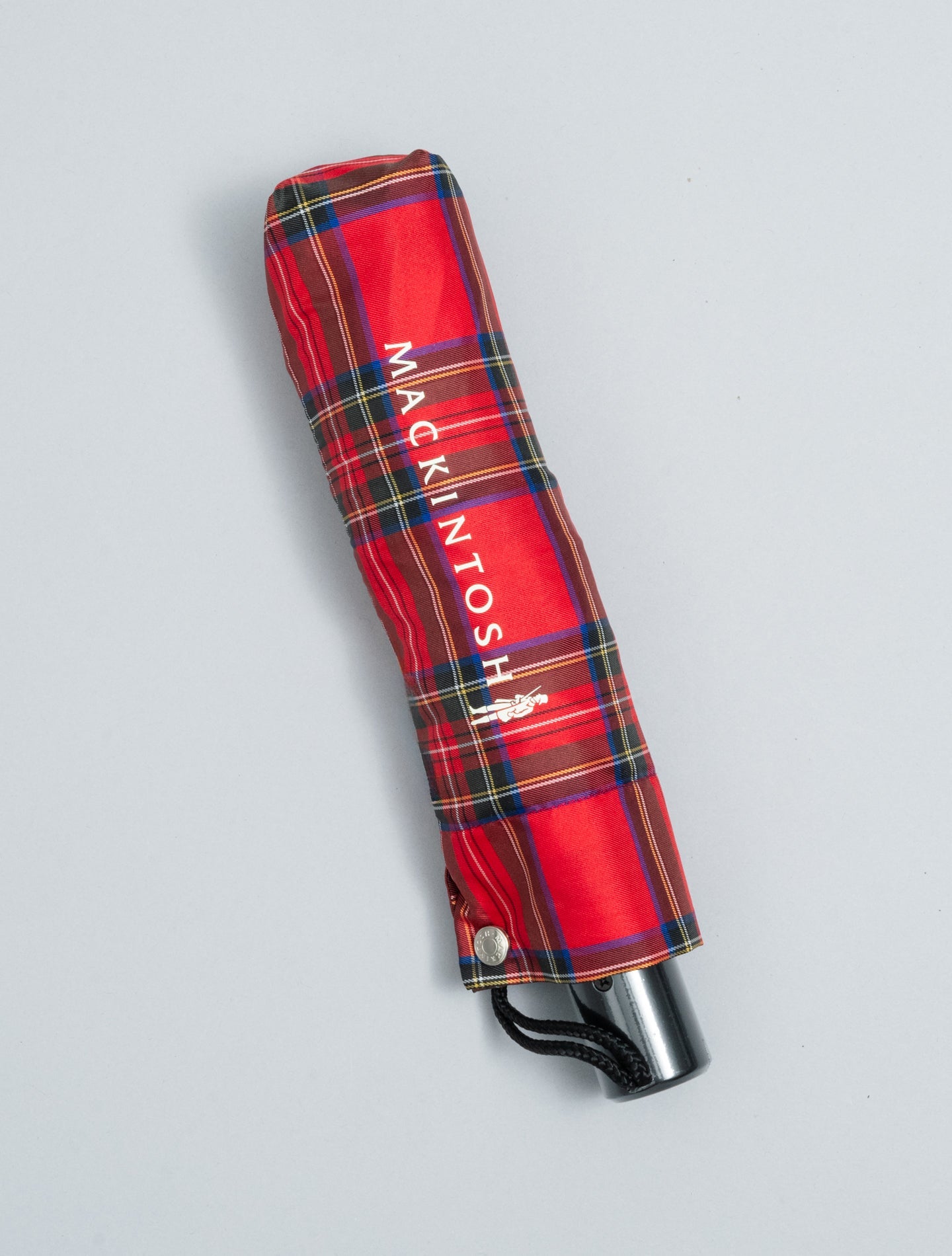 Ayr Automatic Telescopic Umbrella Royal Stewart Check Mackintosh Umbrellas One Size