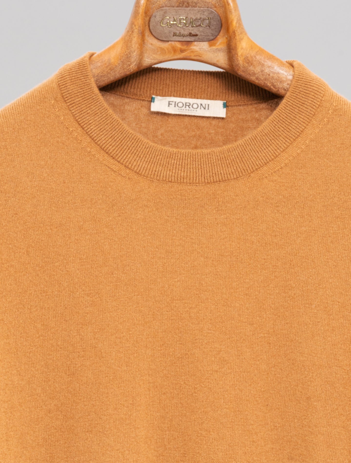 Baby Cashmere Crewneck Vicuna Fioroni Knitwear 48