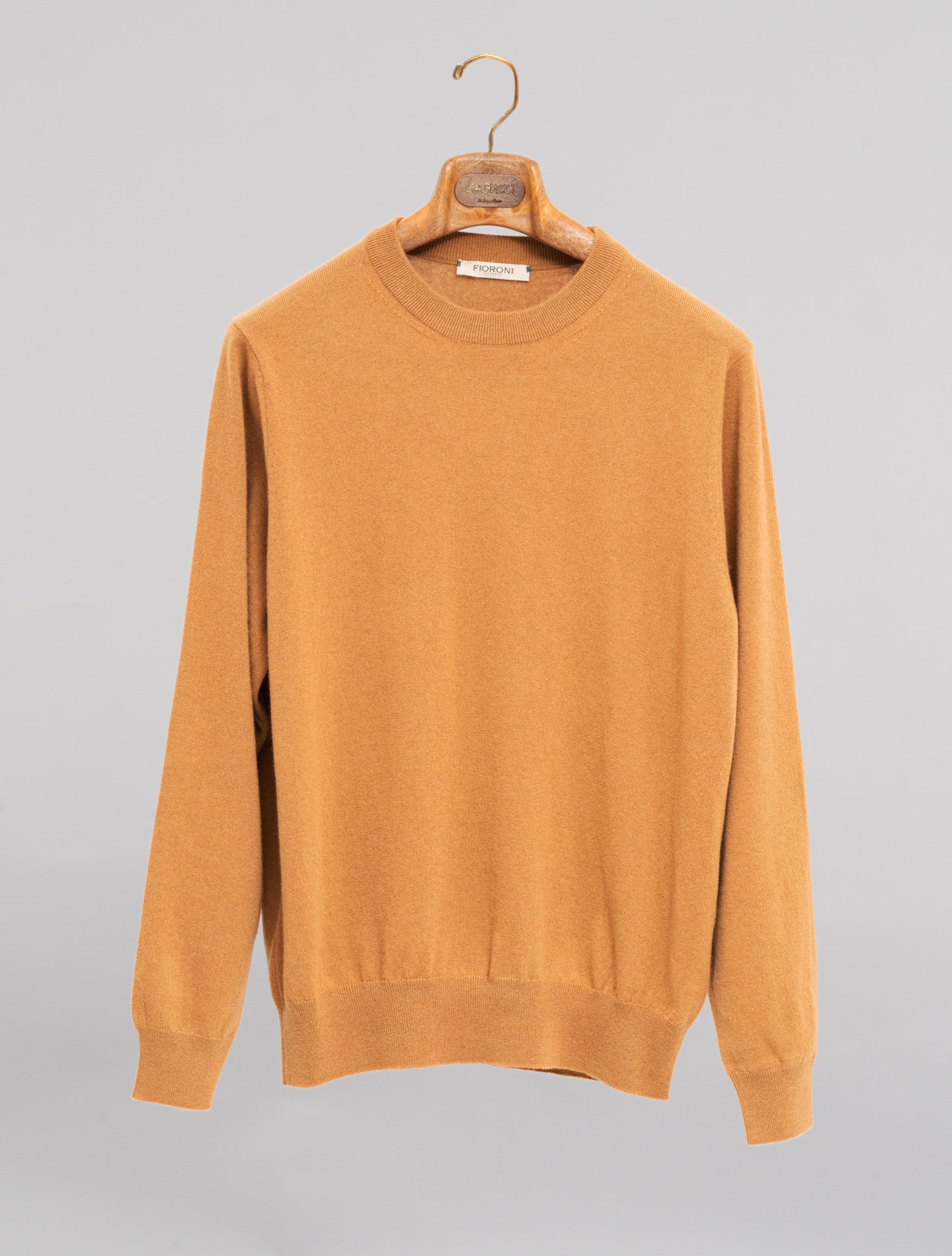 Baby Cashmere Crewneck Vicuna Fioroni Knitwear 48