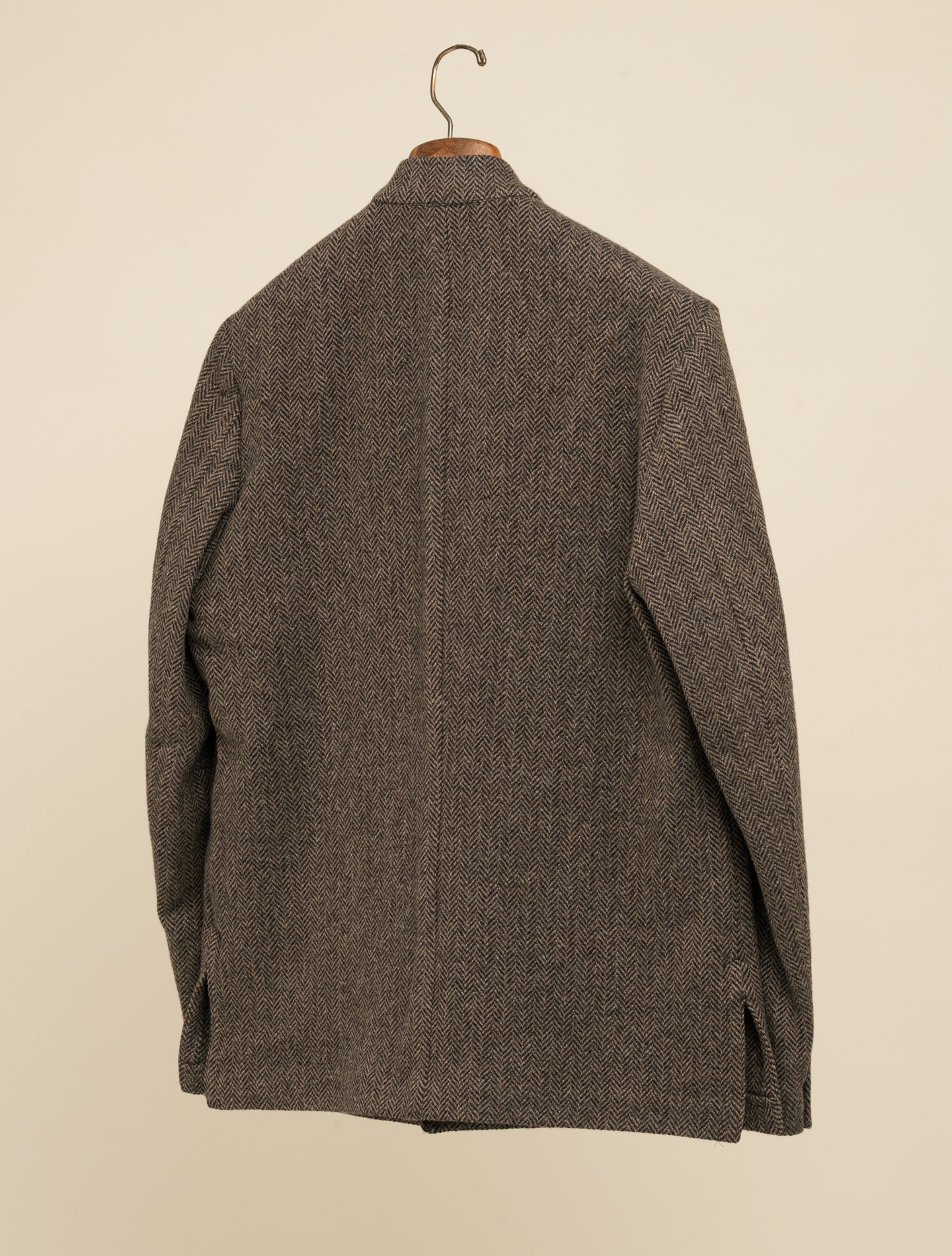 Bali Herringbone Jacket Brown Massimo Alba Jackets 48