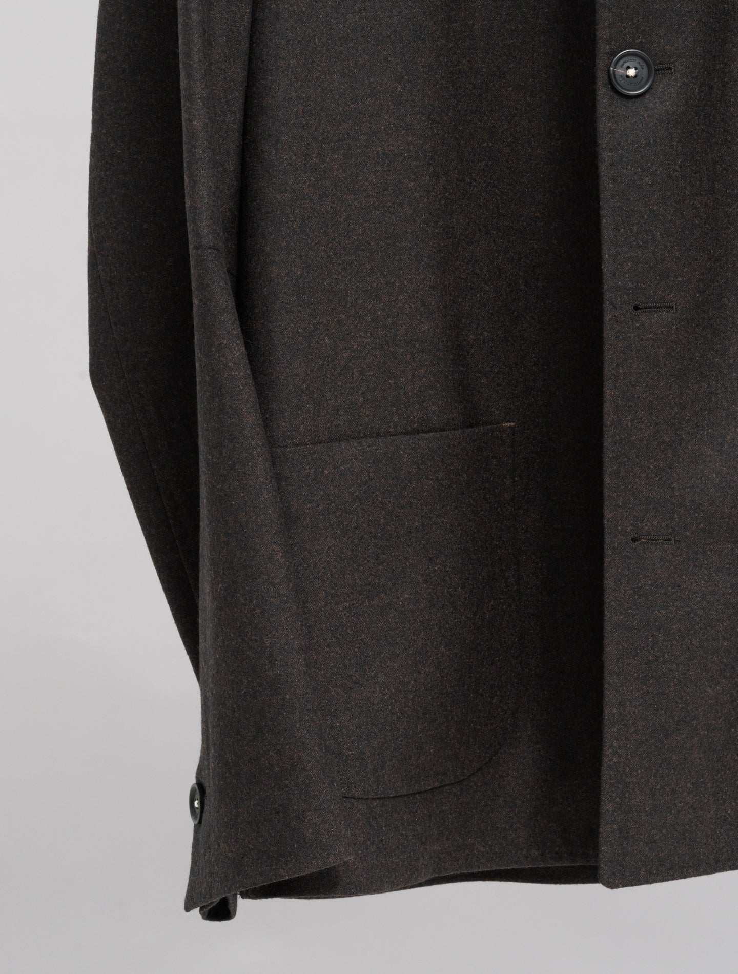 Bali Wool Jacket Brown Massimo Alba Jackets 48