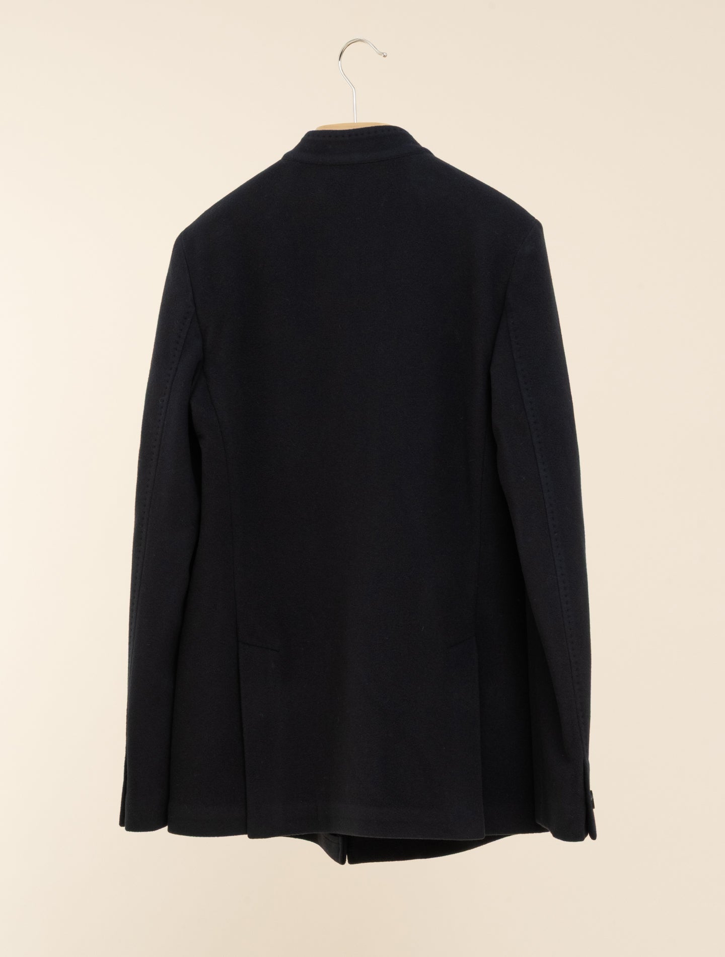 Baliw Wool Flannel Jacket Navy Massimo Alba Jackets XS