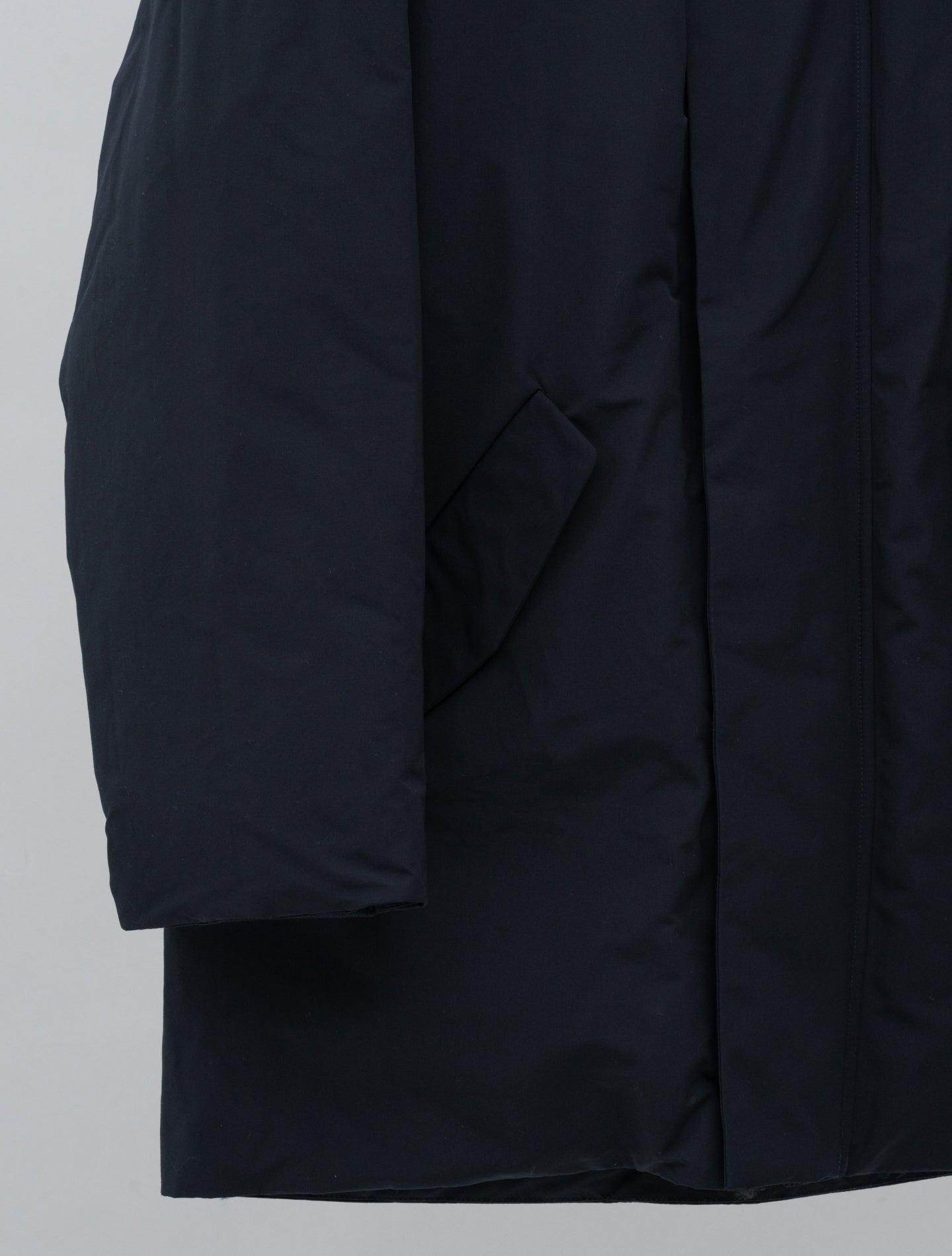 Baranov Water - Repellent Padded Parka Navy Aspesi Outerwear S