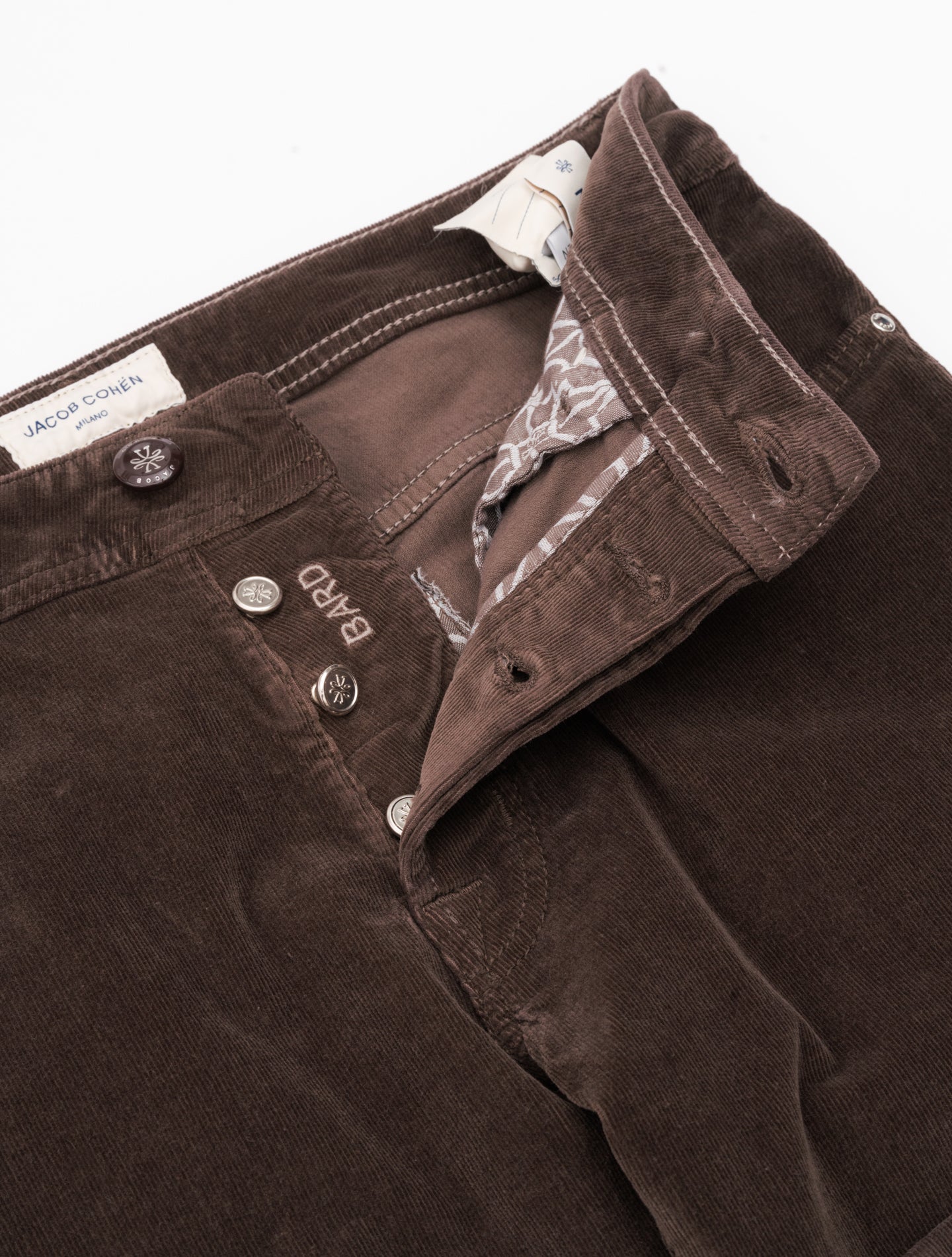 Bard 688 Baby Corduroy Five Pocket Brown Jacob Cohën Jeans 31