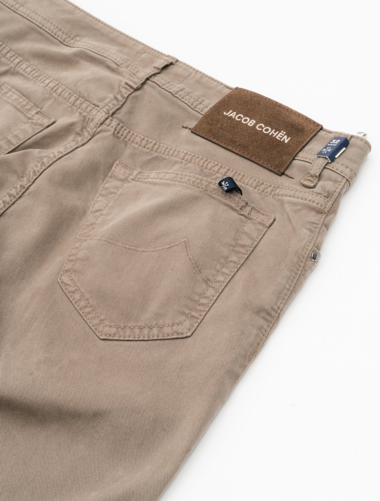 Bard 688 Cotton Twill Five Pocket Elephant Grey Jacob Cohën Jeans 30