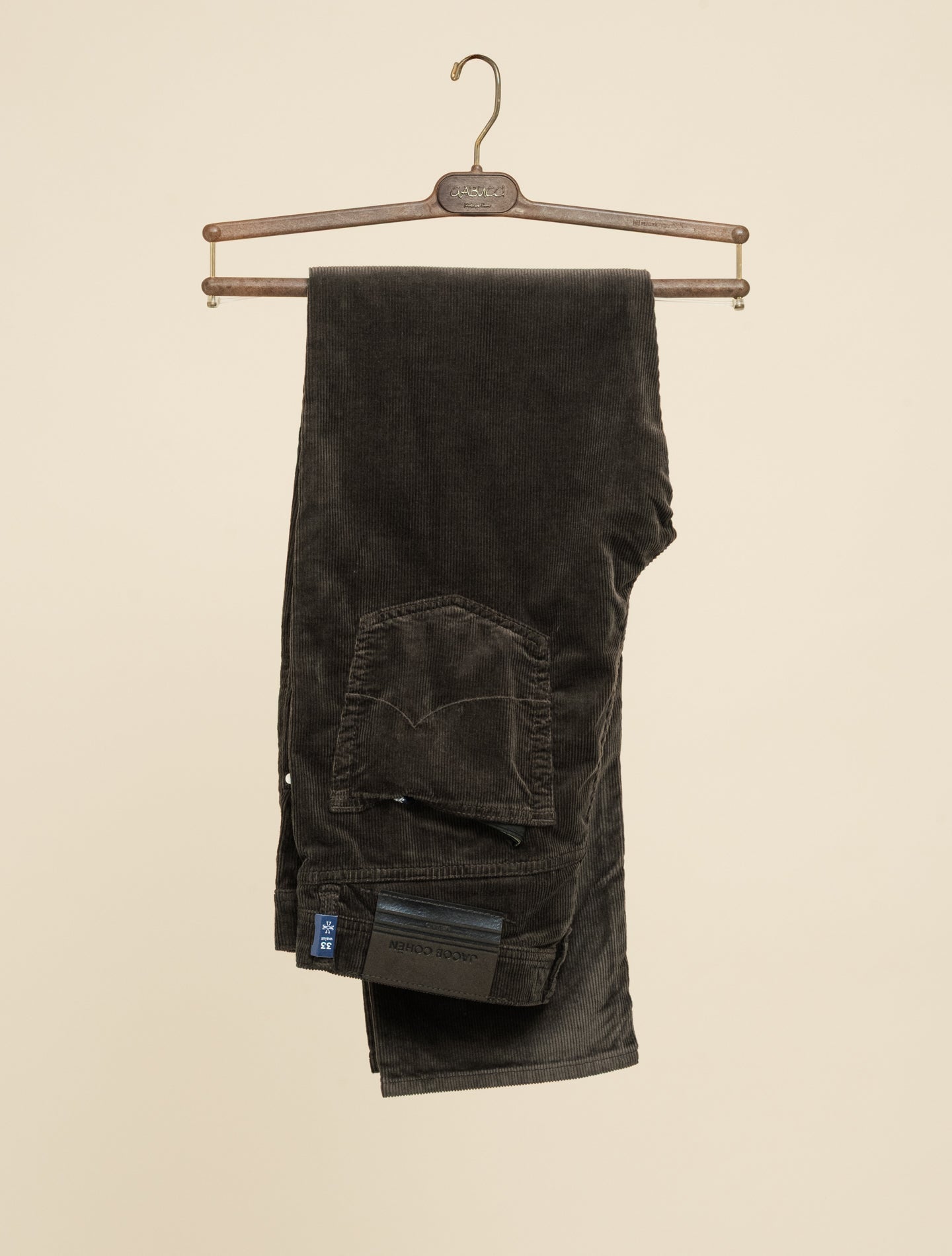 Bard Fast 688 Corduroy 5-Pocket Trousers Brown Jacob Cohën Trousers 31