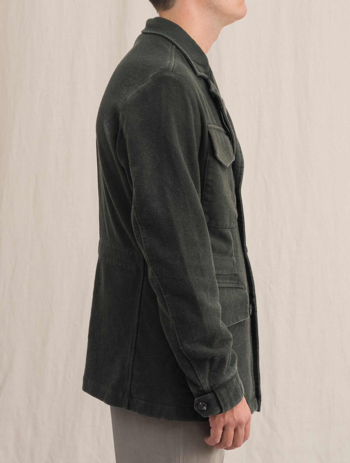 Bardolino Cashmere Jacket Green | Gabucci